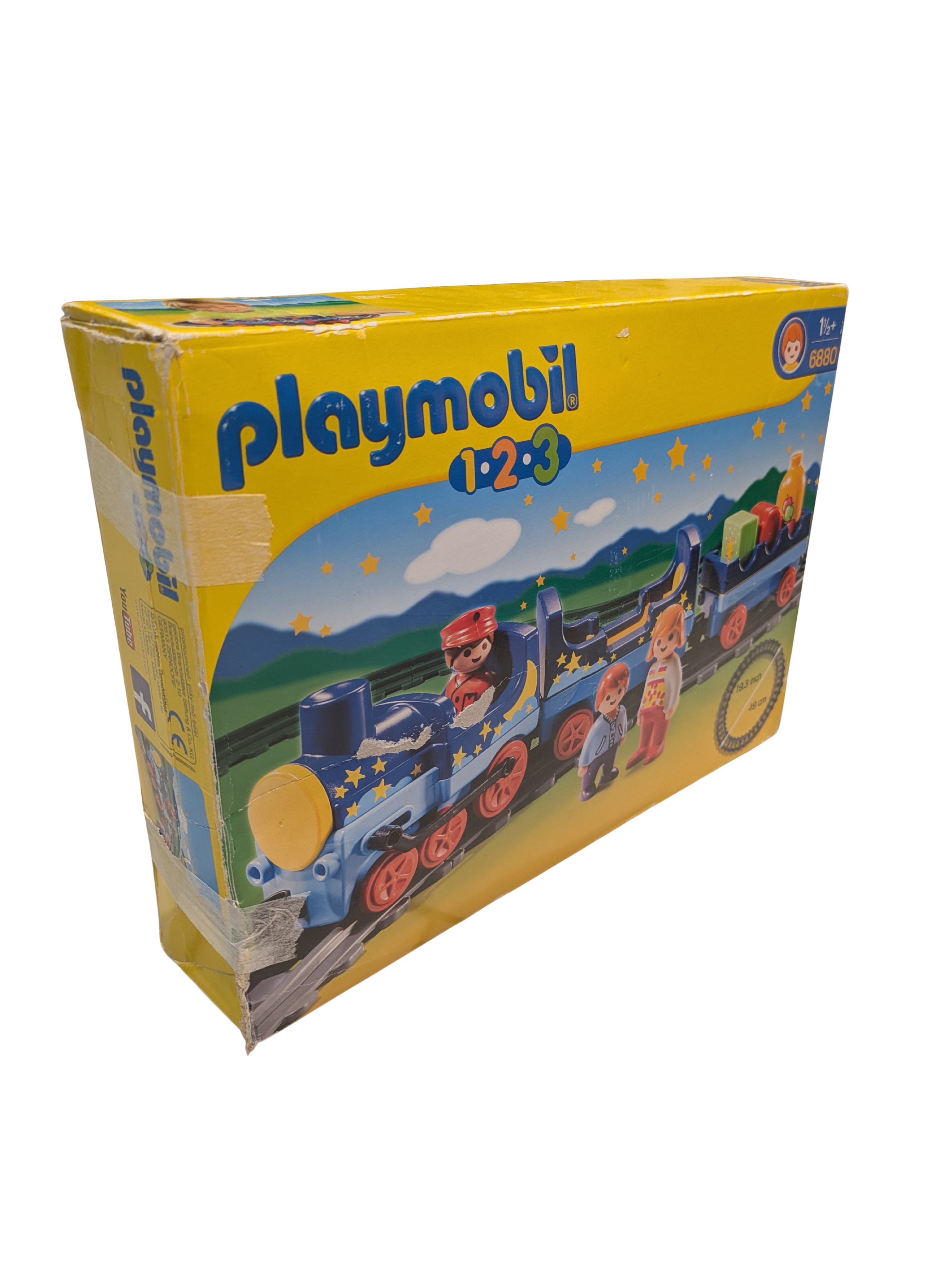 Train avec Rails 6880 – Playmobil 1.2.3