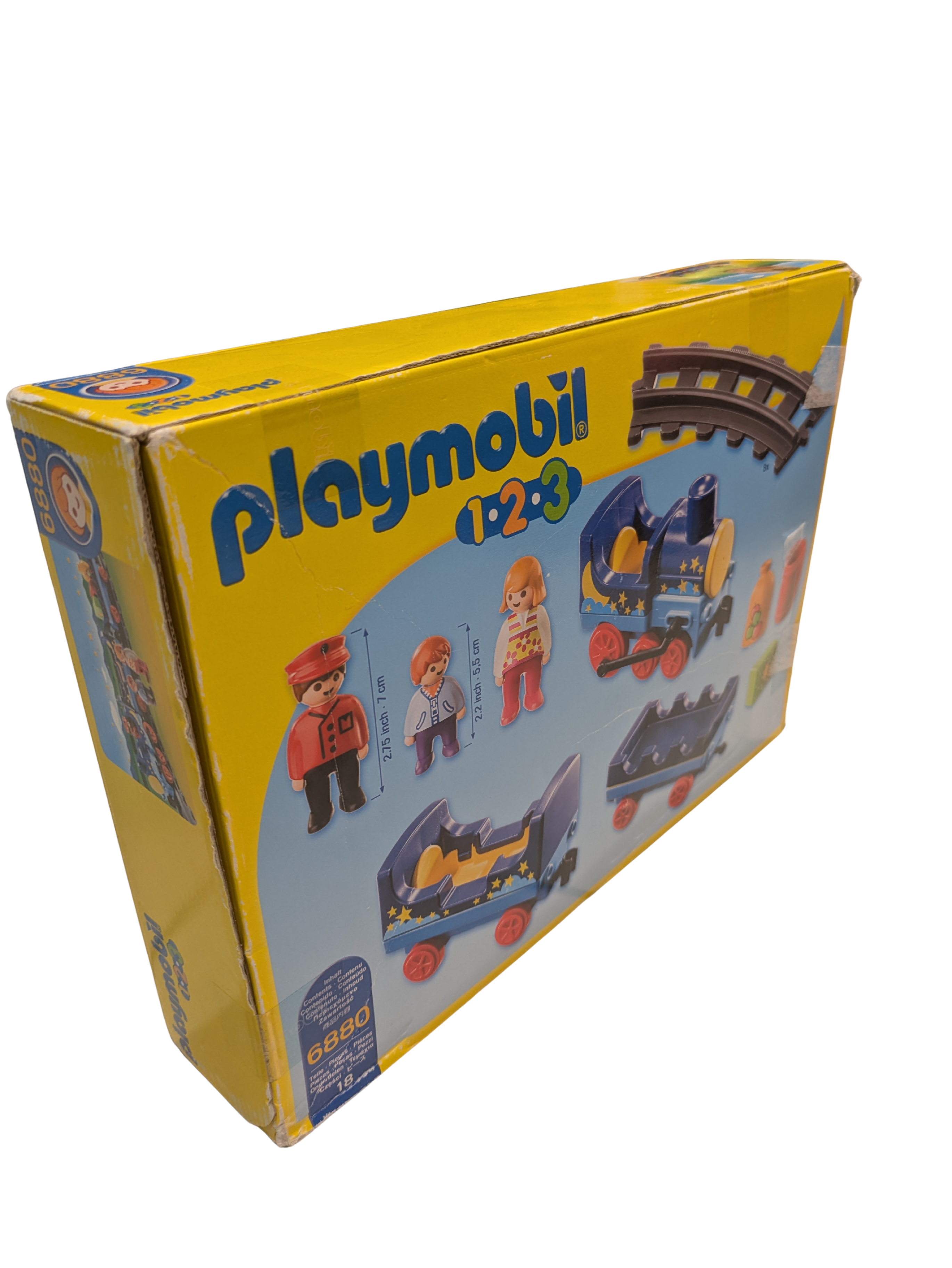 Train avec Rails 6880 – Playmobil 1.2.3