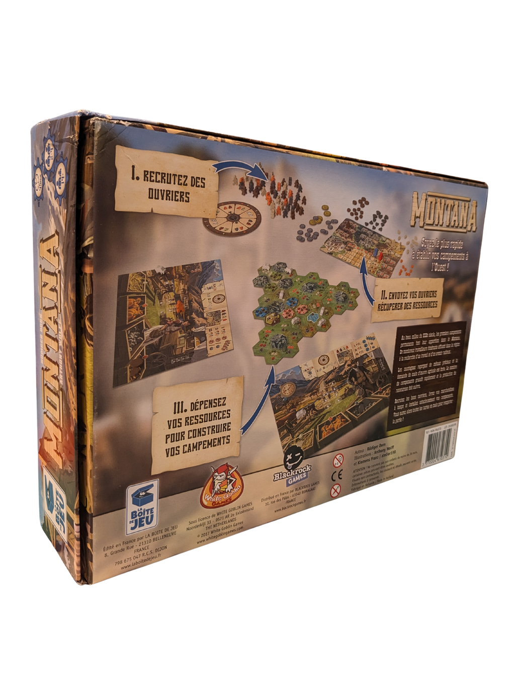Montana - La boîte de jeu