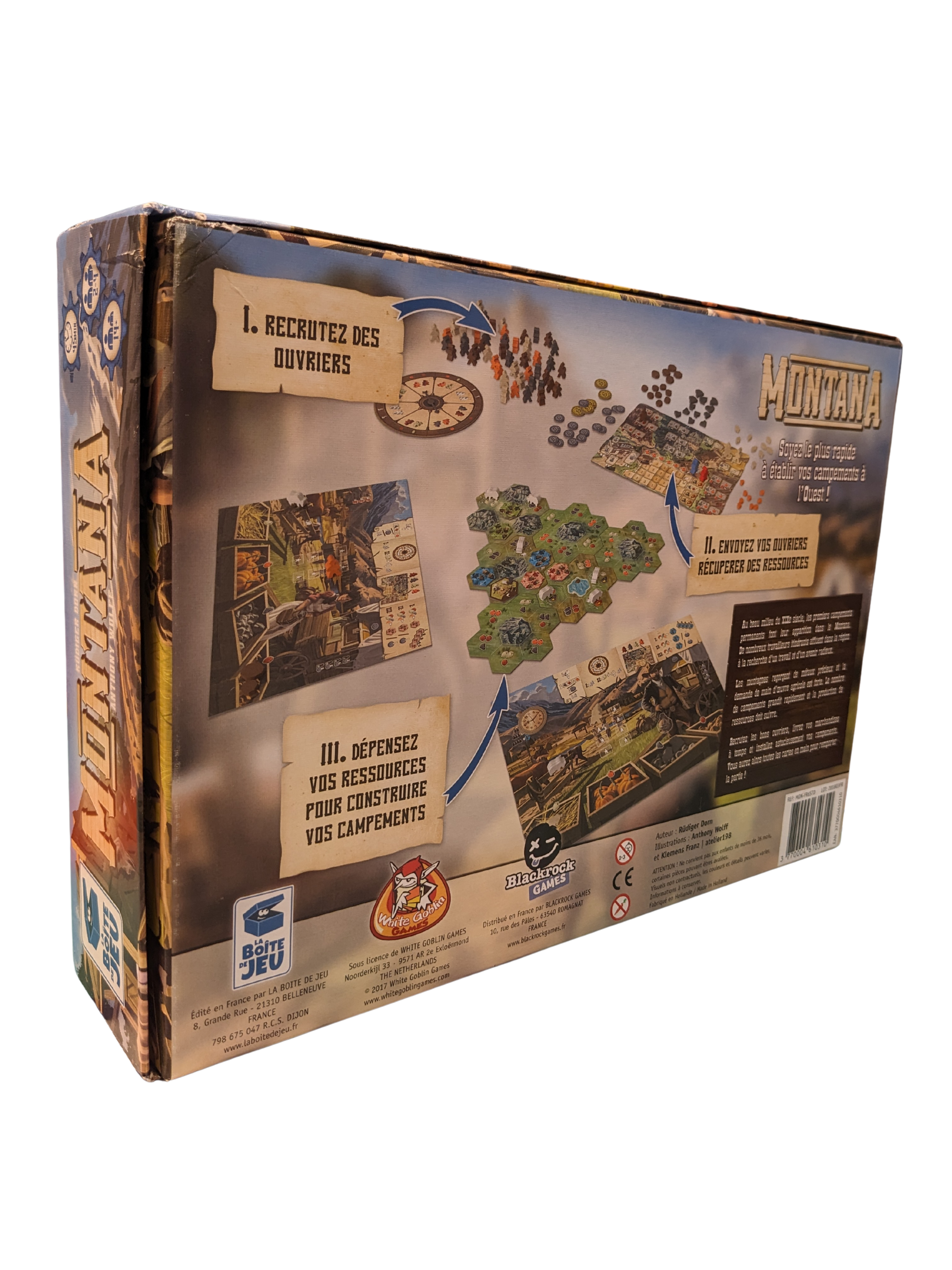 Montana - La boîte de jeu