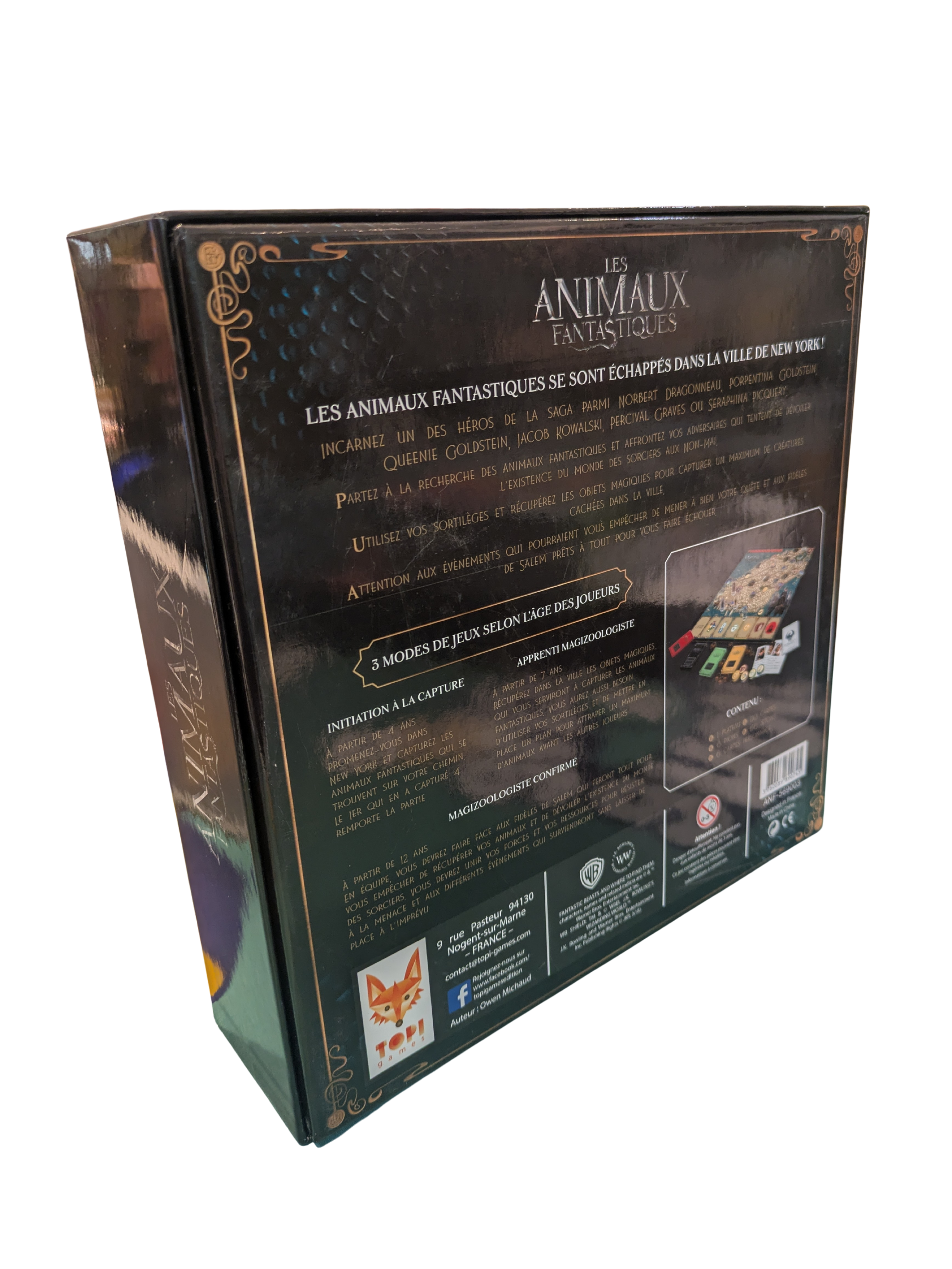Les Animaux Fantastiques – Jeu de Société
