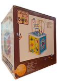 Cube Multi-Activités en Bois – L'Atelier du Bois