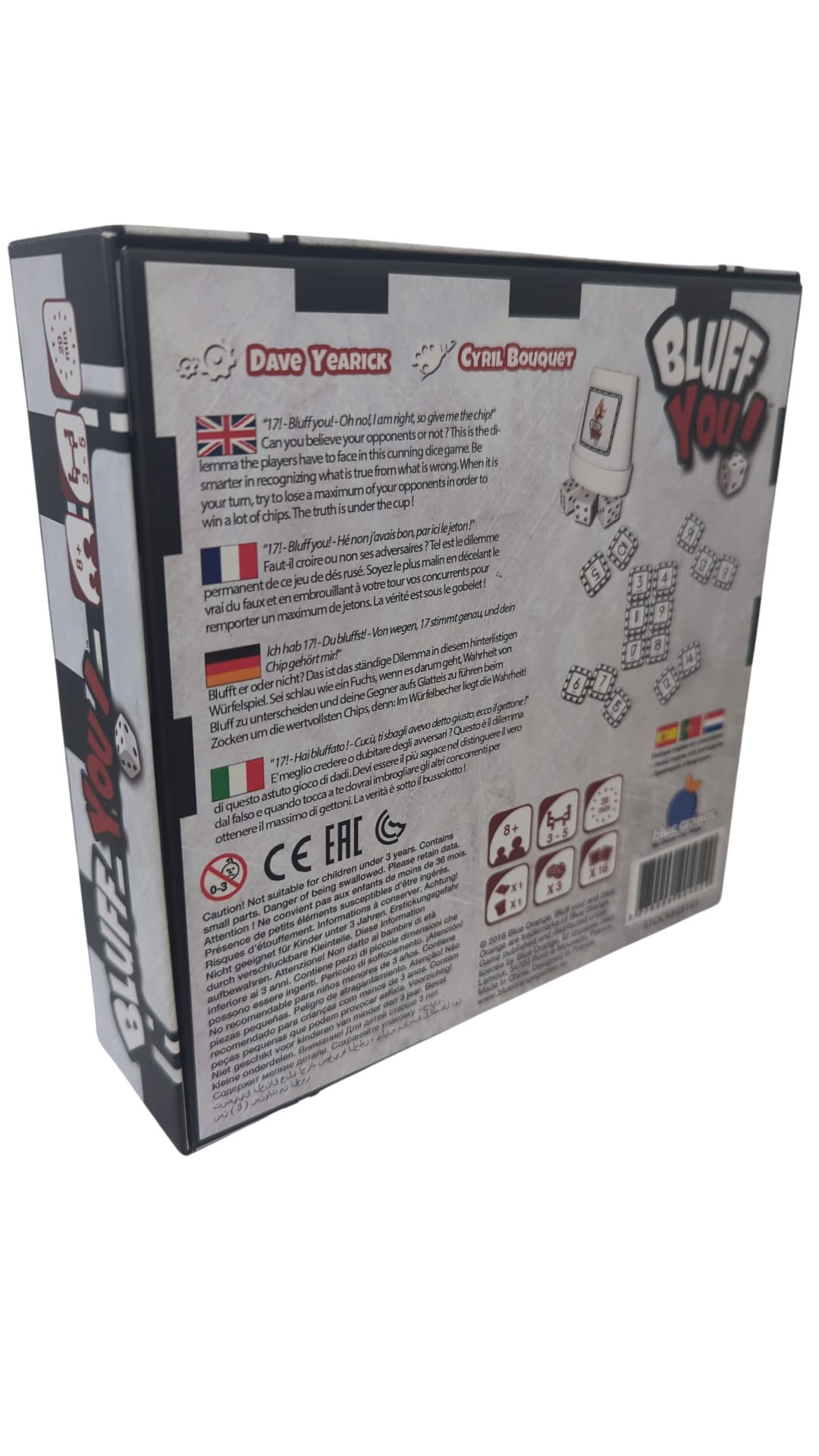 Bluff You! – Jeu de bluff et de dés