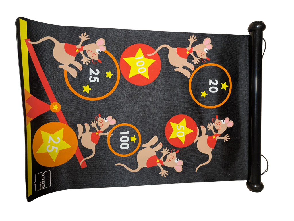 Jeu de Fléchettes Magnétique Scratch Europe – Cirque & Animaux