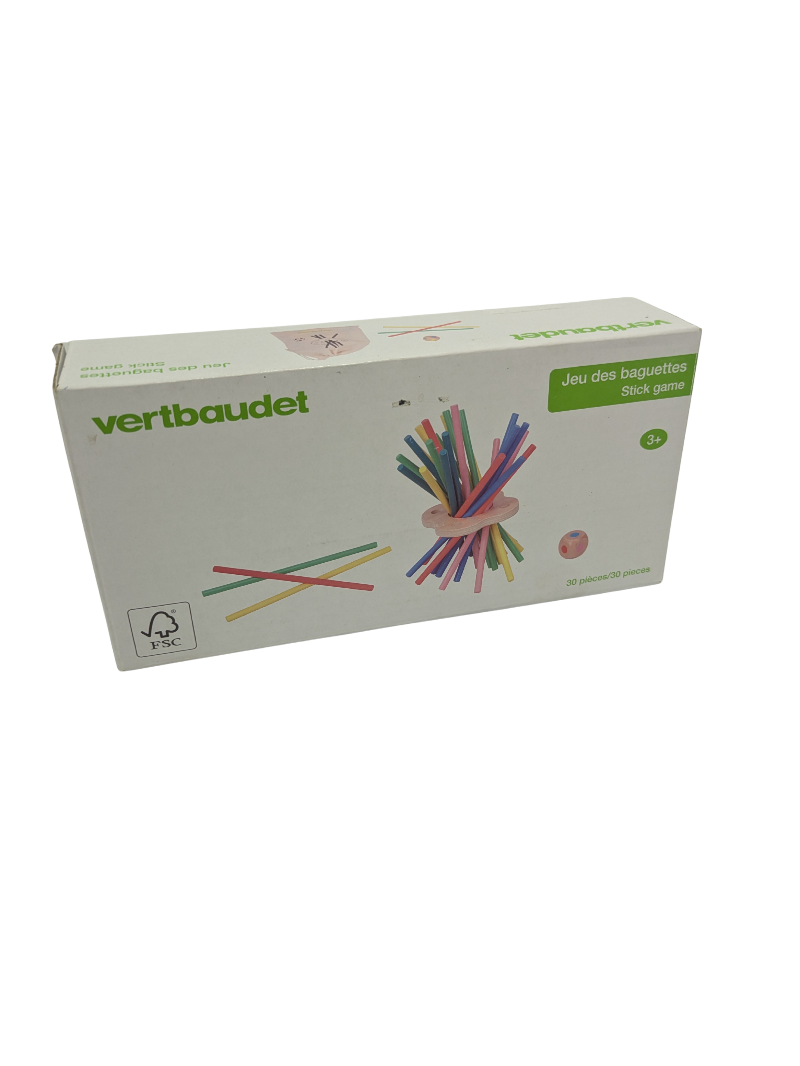 Jeu des Baguettes en Bois – Vertbaudet