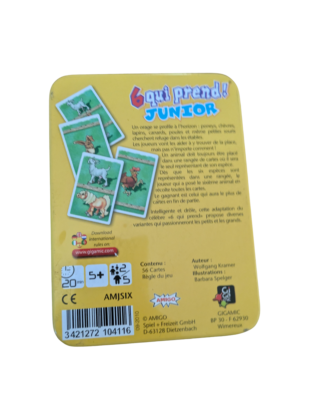 6 qui prend ! Junior – Gigamic