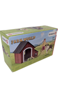 Niche pour chien avec fillette – Schleich Farm World