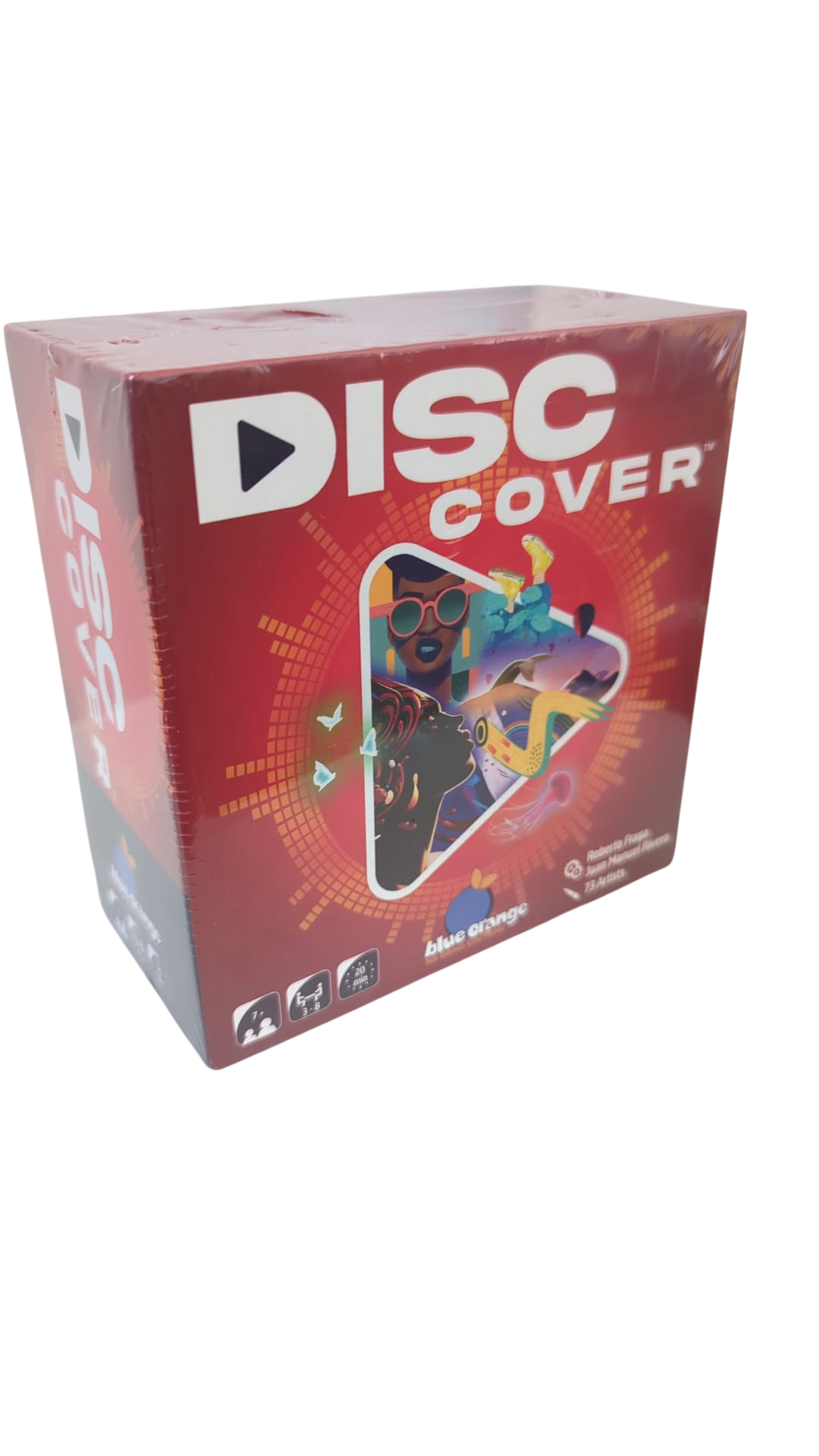 Disc Cover – Blue Orange
