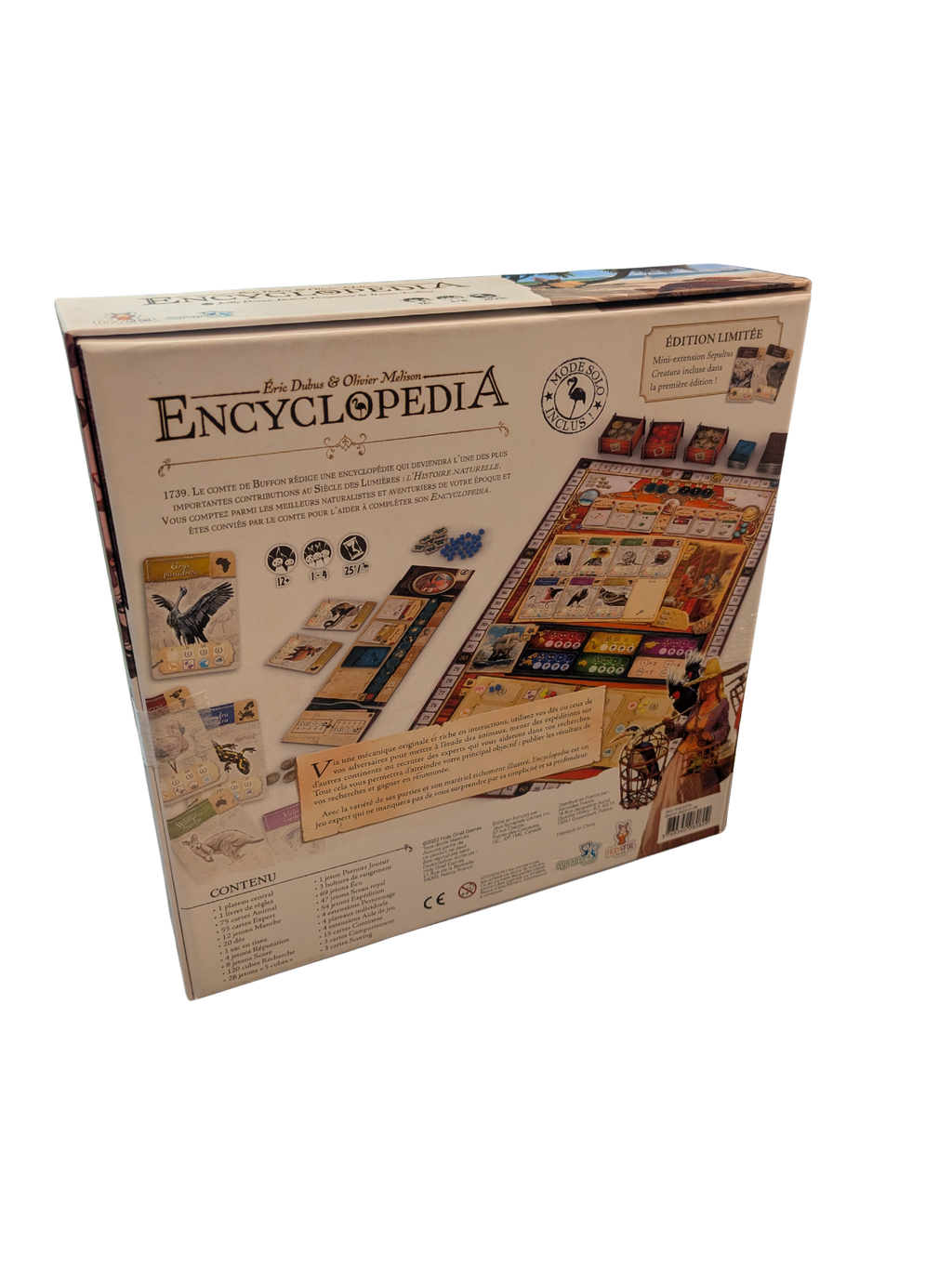 Encyclopédia – Édition limitée – Super Meeple / Holy Grail Games