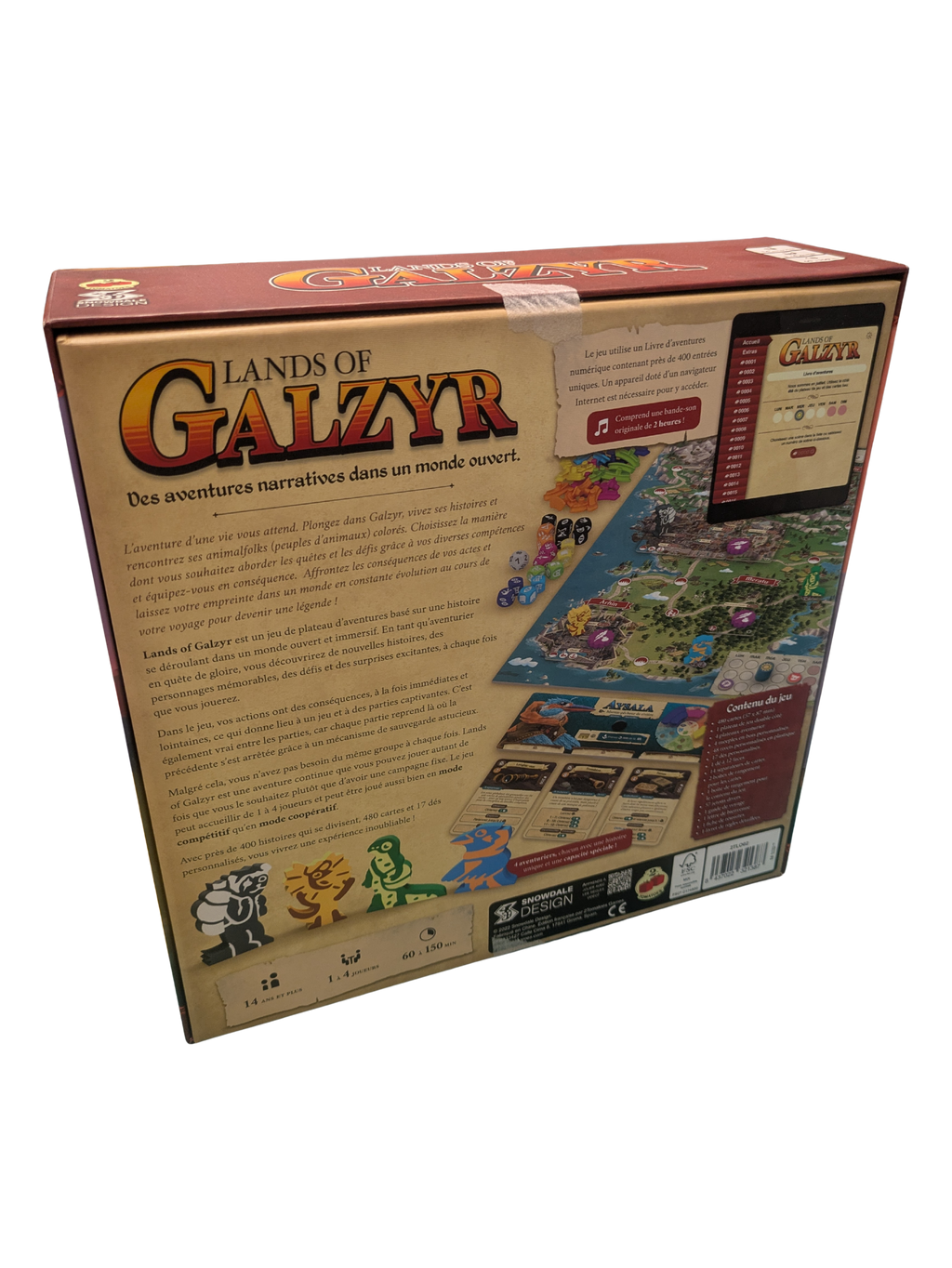 Lands of Galzyr – 2 Tomatoes Games / Snowdale Design