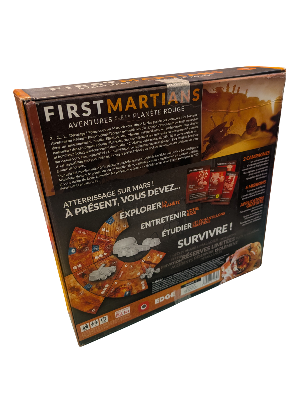 First Martians : Aventures sur la Planète Rouge – Edge