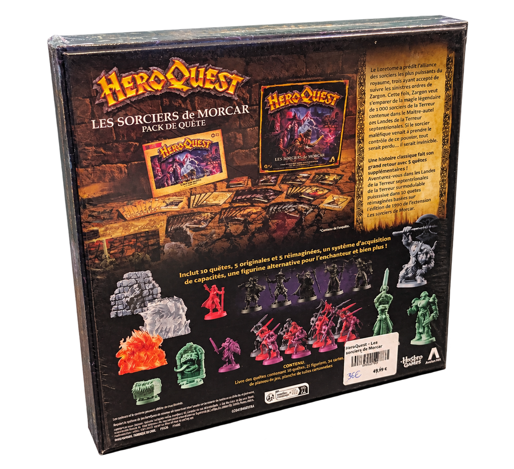 HeroQuest – Les Sorciers de Morcar – Avalon Hill
