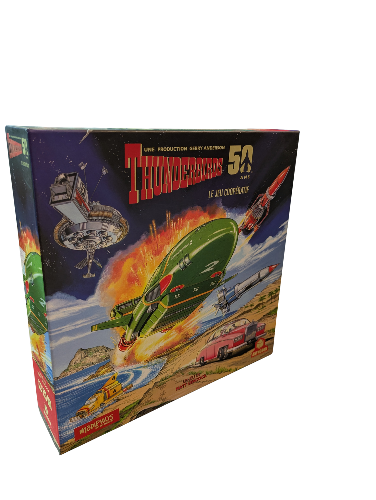 Thunderbirds – 50 ans – Jeu de base + extension – Modiphius Entertainment