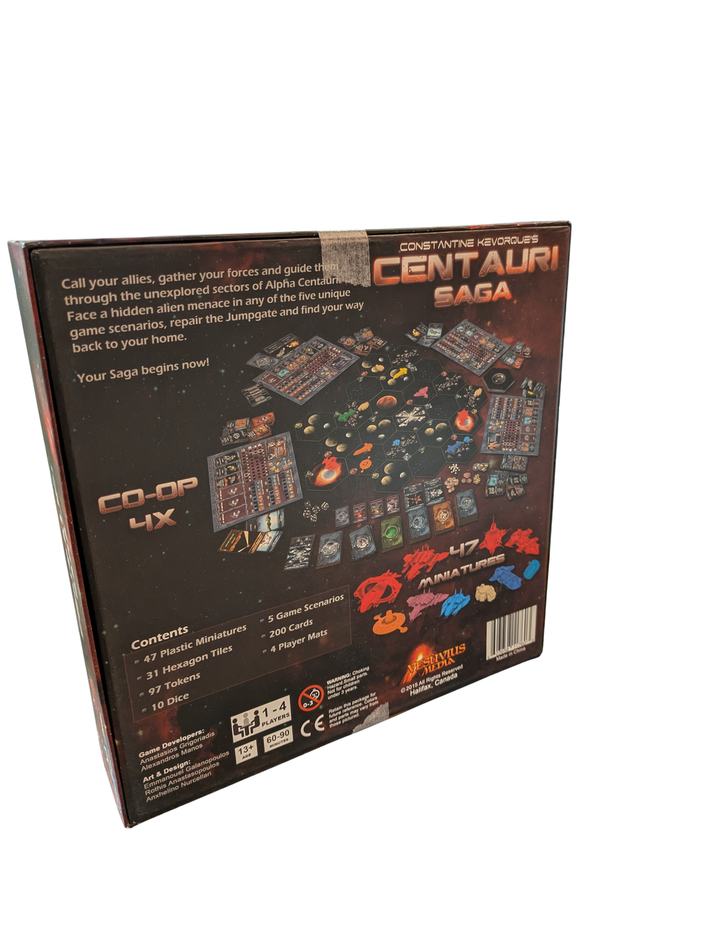 Centauri Saga – Vesuvius Media