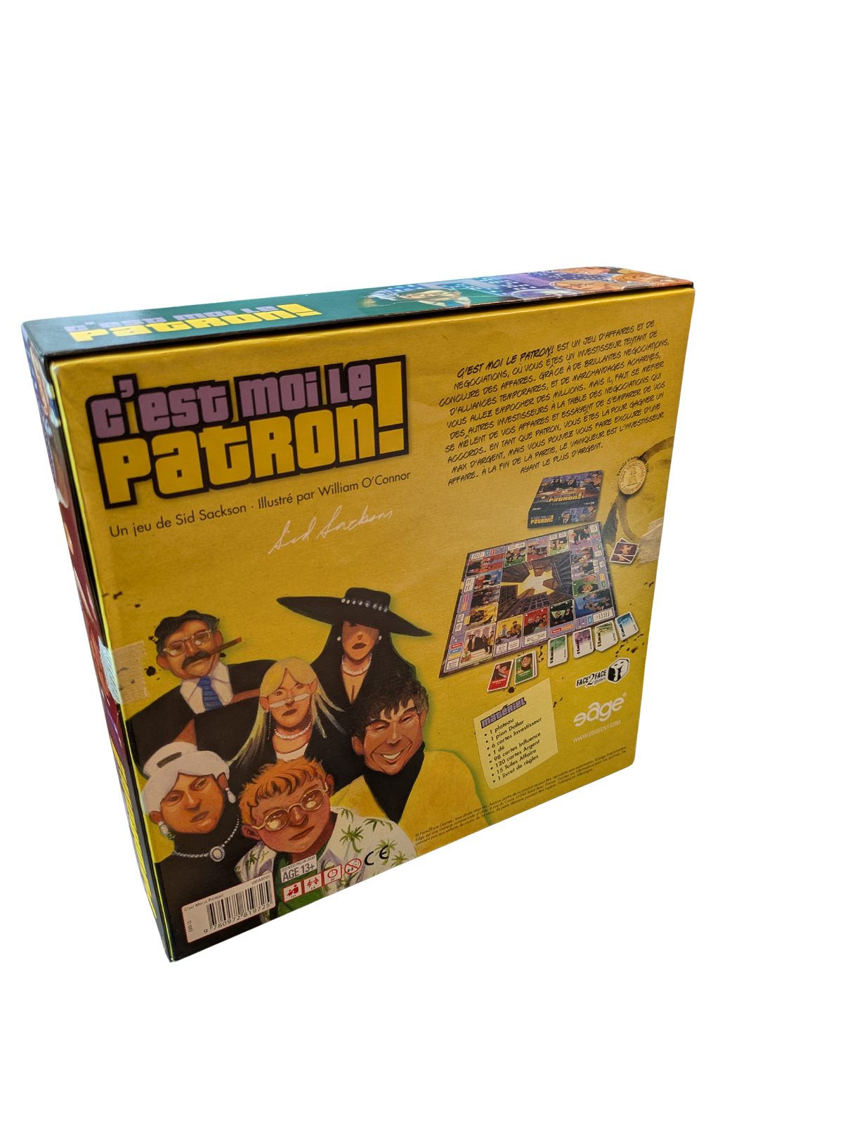 C’est moi le Patron ! – Éditions SAGE / Face2Face Games