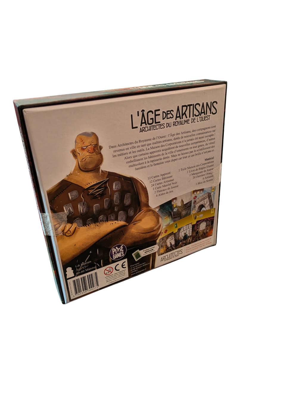 L’Âge des Artisans – Architectes du Royaume de l’Ouest (Extension) – Pixie Games