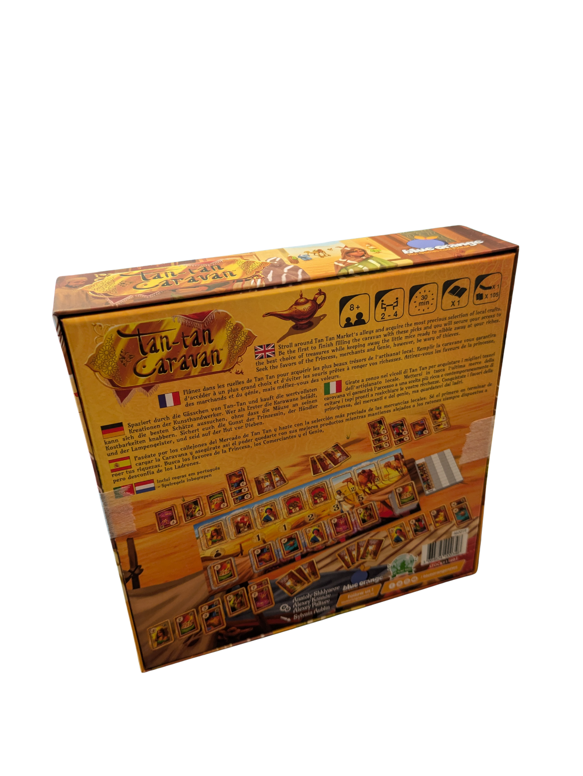 Tan-Tan Caravan – Blue Orange