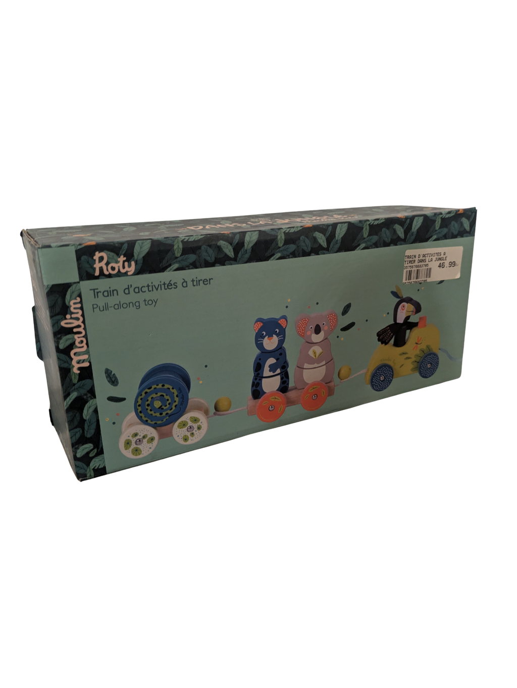 Train d’activités à tirer Dans la Jungle – Moulin Roty