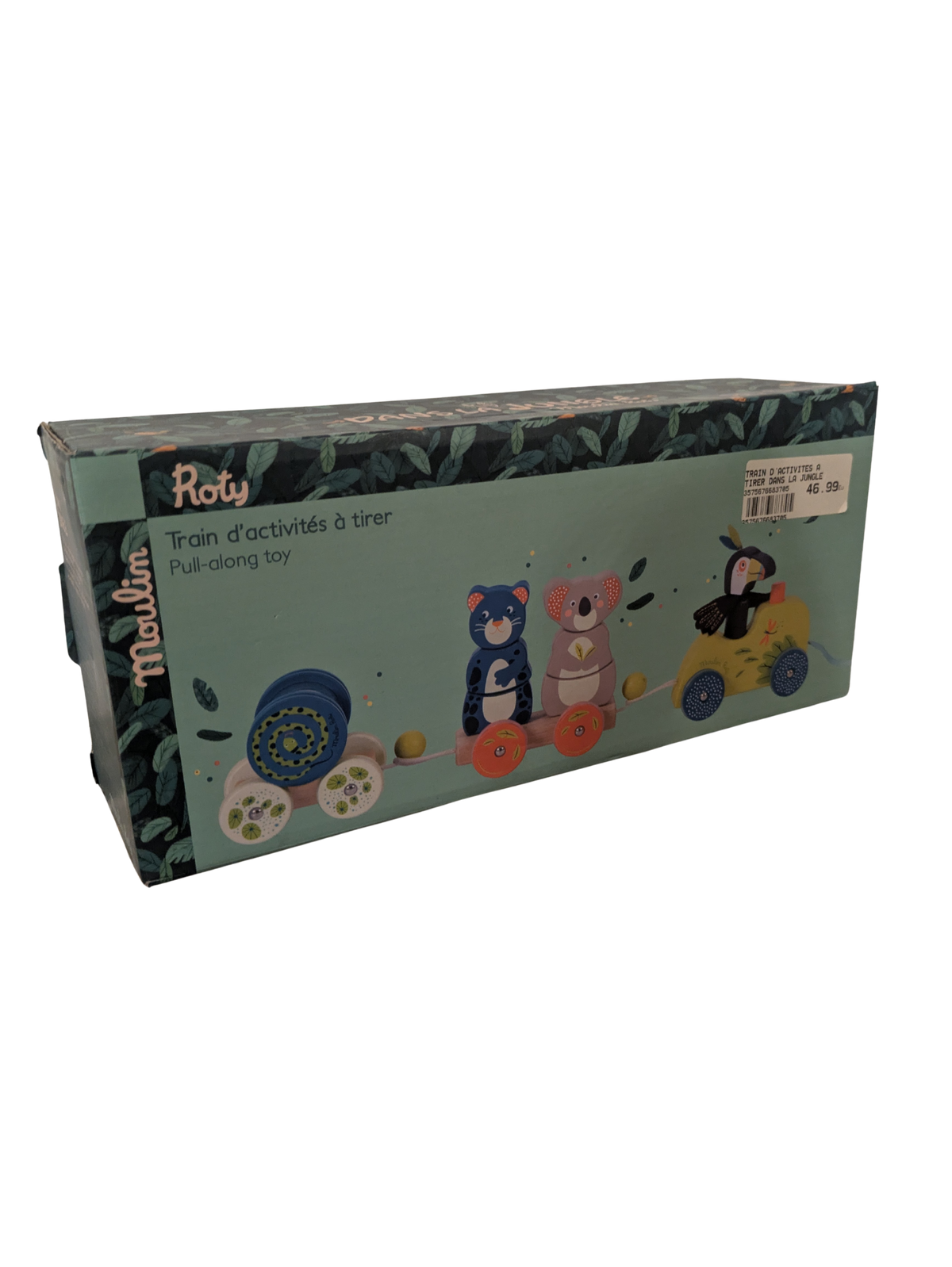 Train d’activités à tirer Dans la Jungle – Moulin Roty