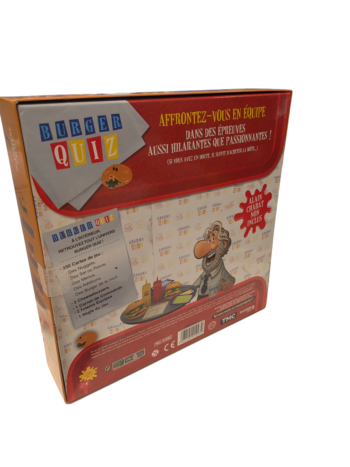 Burger Quiz – La nouvelle nouvelle boîte de jeu – Dujardin