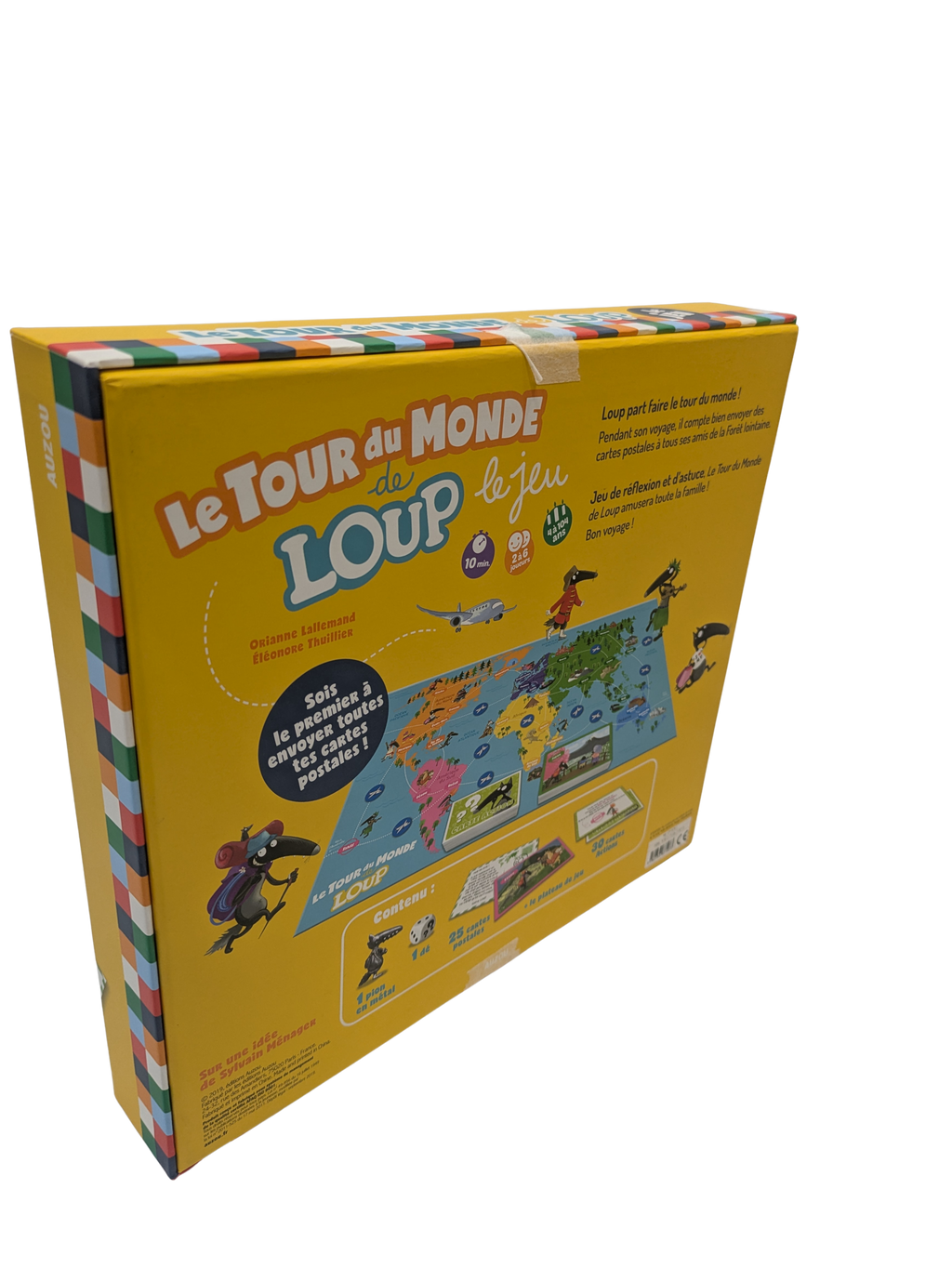 Le Tour du Monde de Loup – Auzou