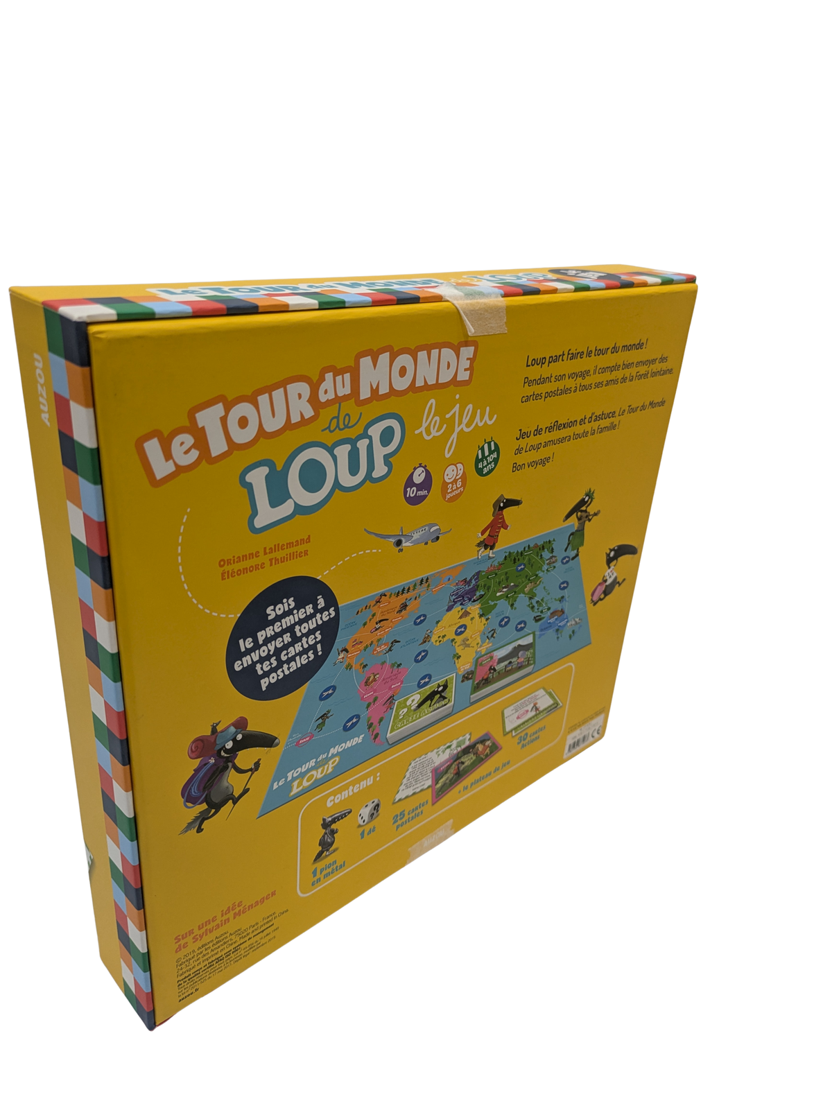 Le Tour du Monde de Loup – Auzou