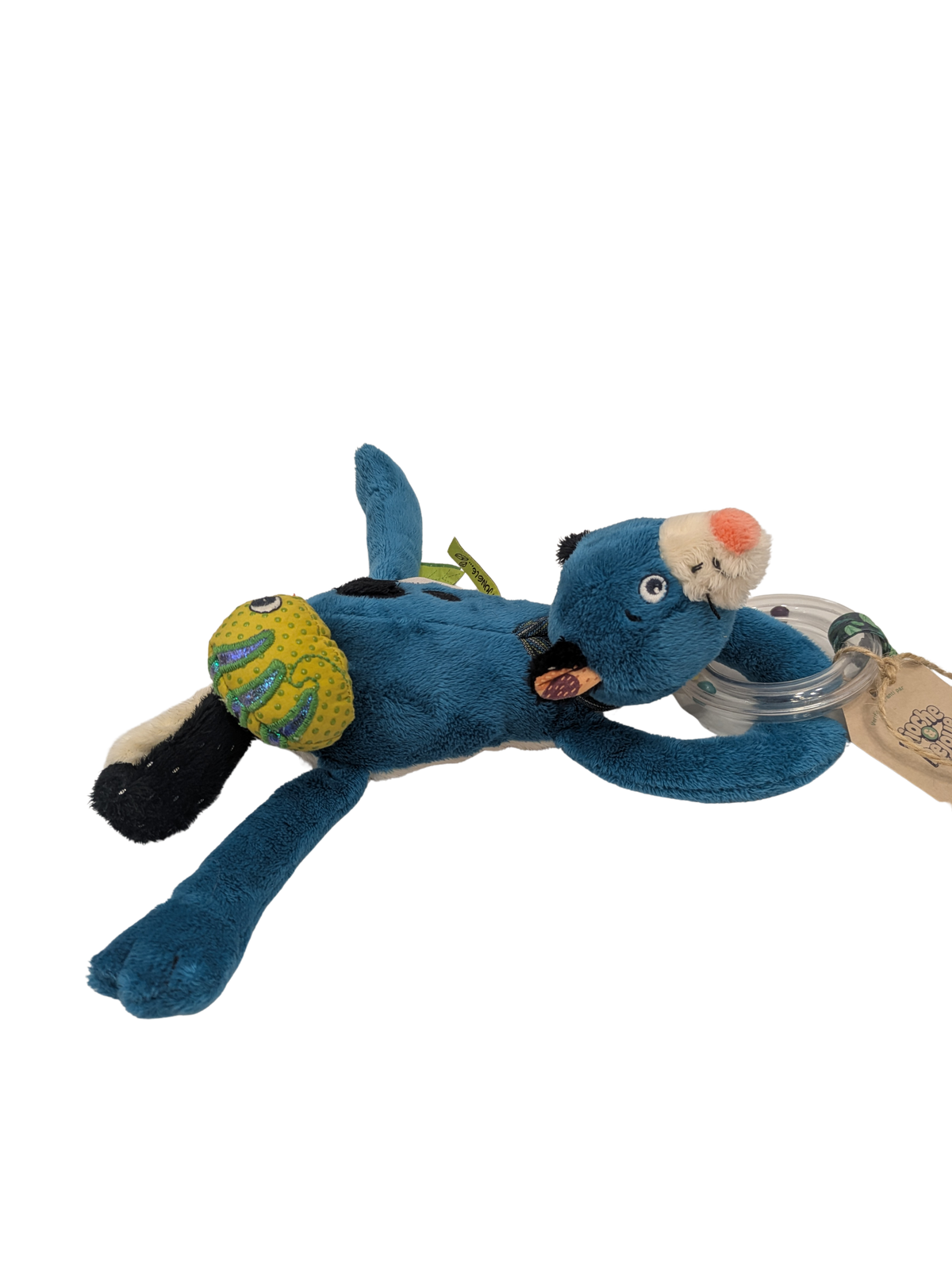 Zimba – Peluche d’activités avec hochet – Moulin Roty