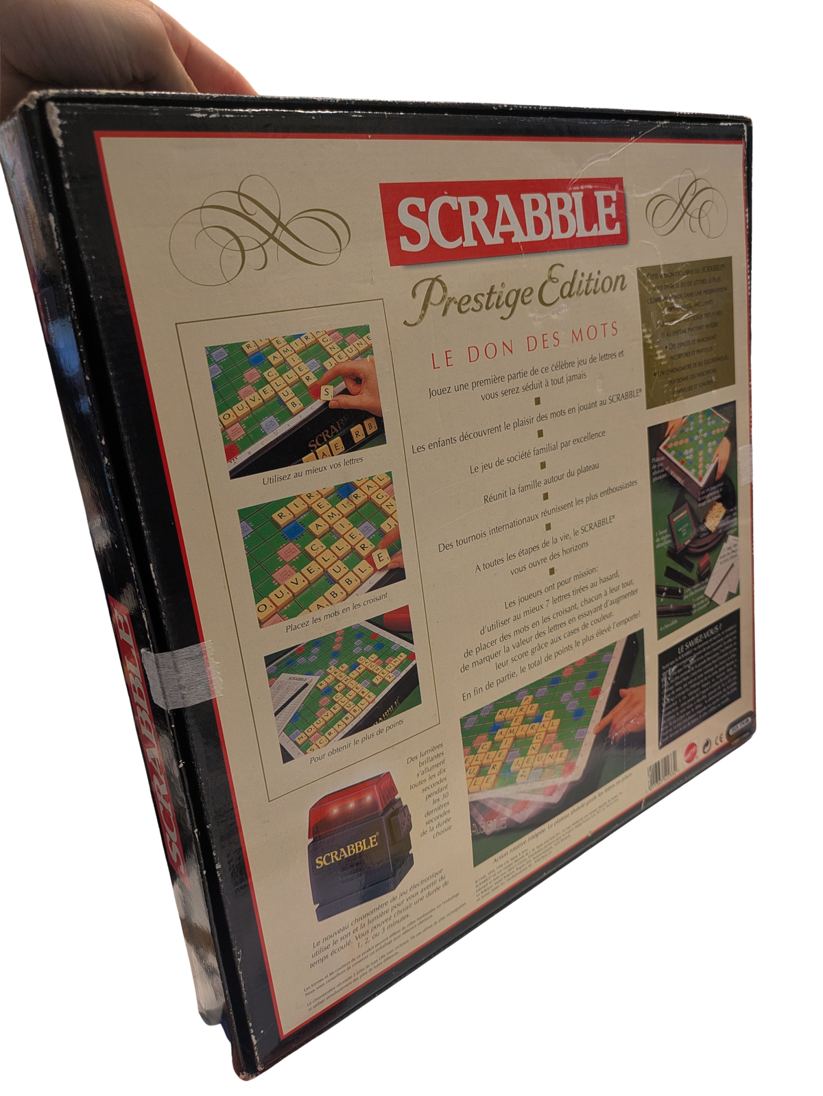 Scrabble Prestige Édition – Jeux Spear