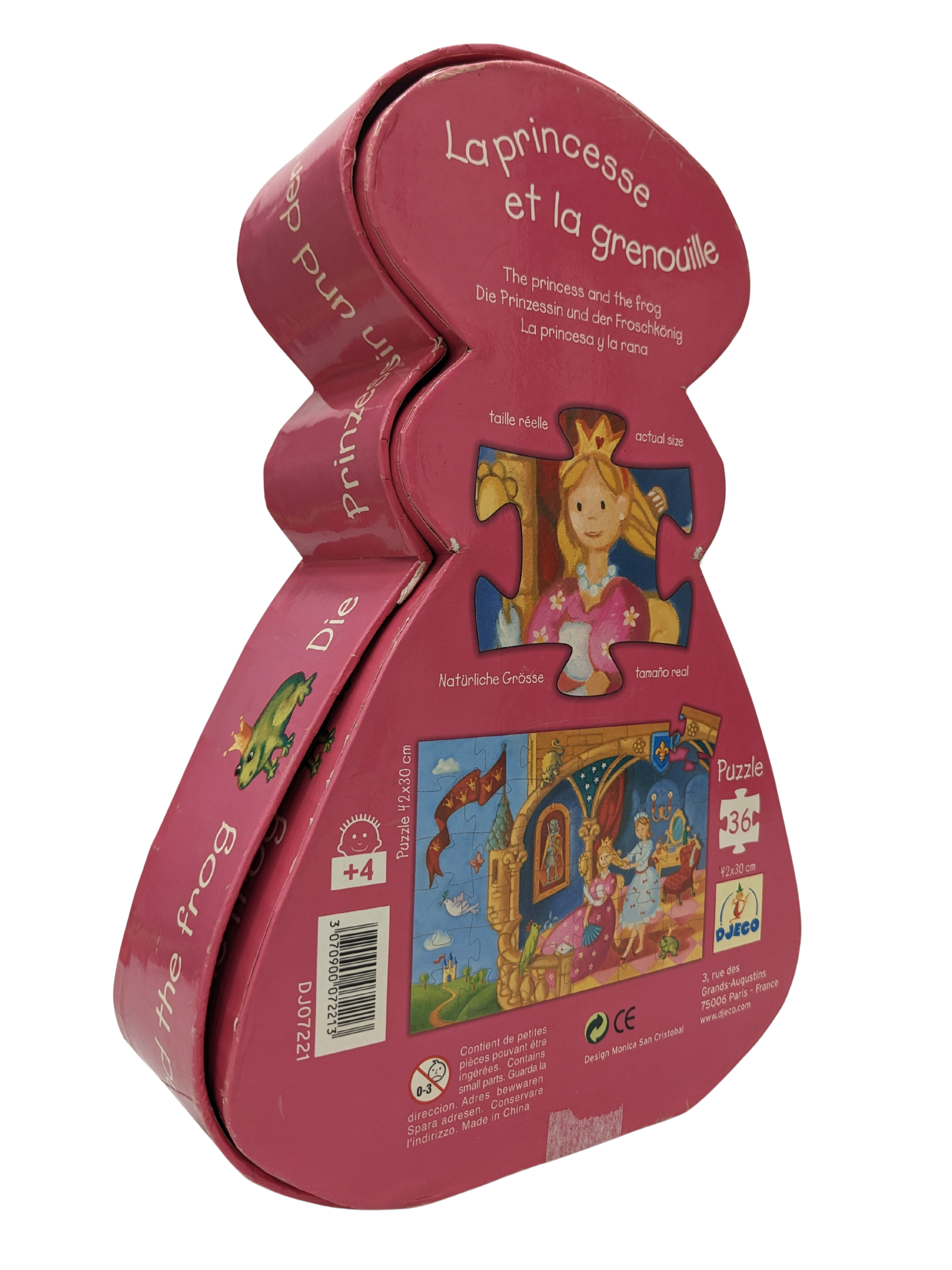 Djeco Puzzle 36 pieces - The Princess and the Frog