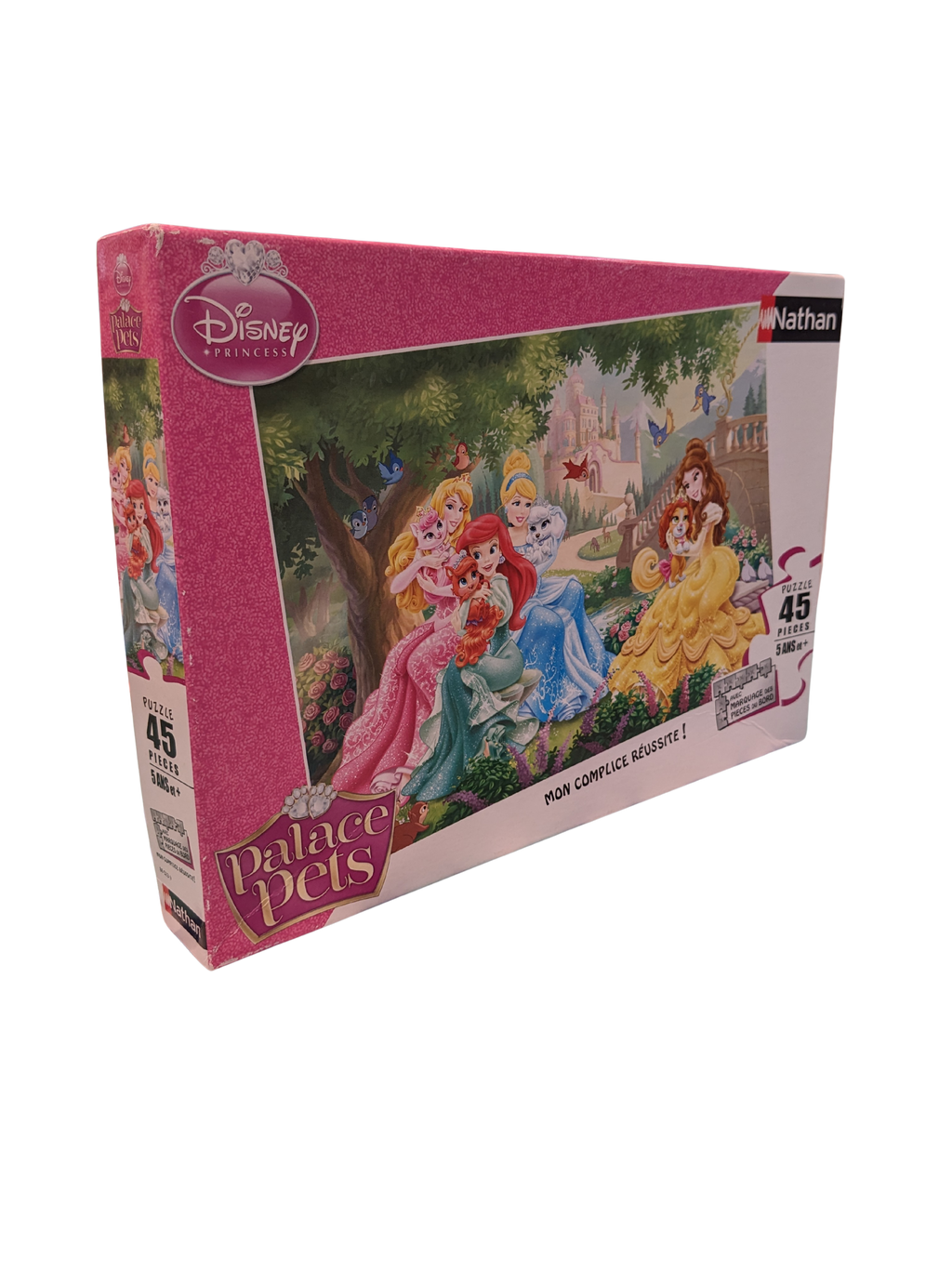 Puzzle Disney Princess - Pause tendresse – 45 pièces – Nathan