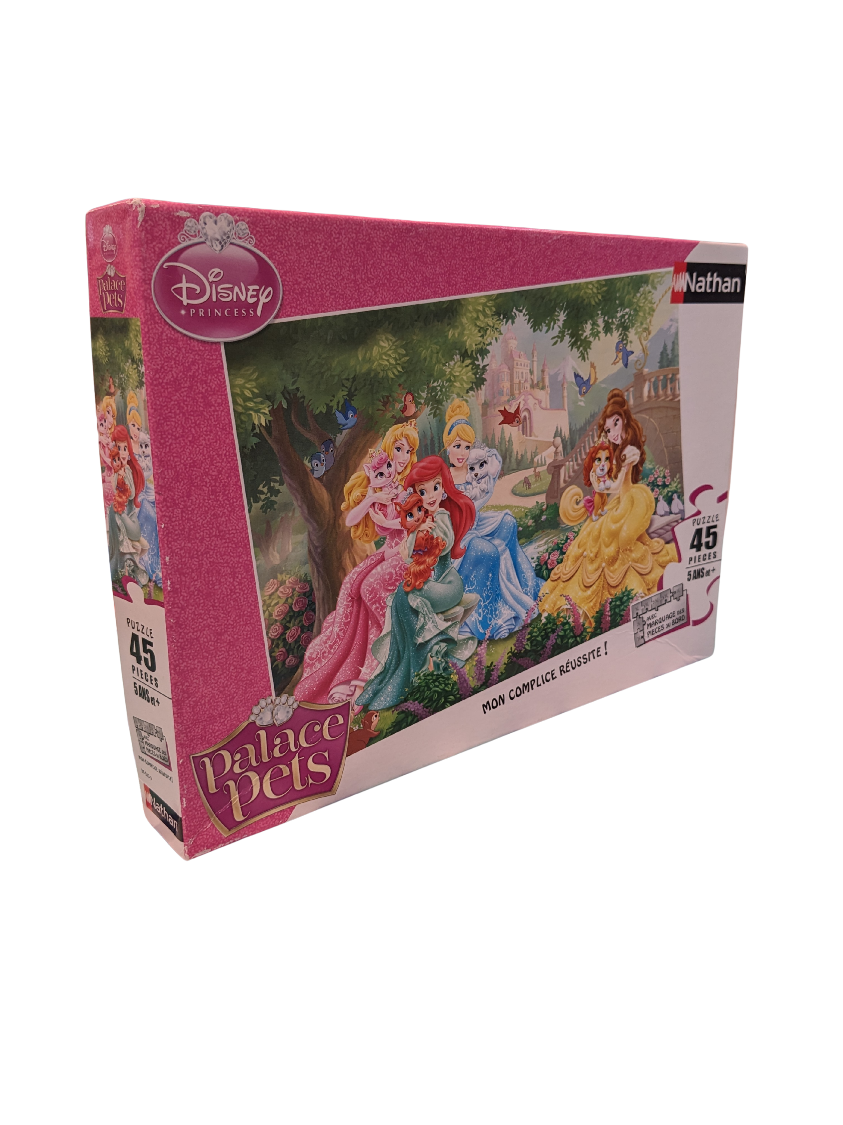 Puzzle Disney Princess - Pause tendresse – 45 pièces – Nathan