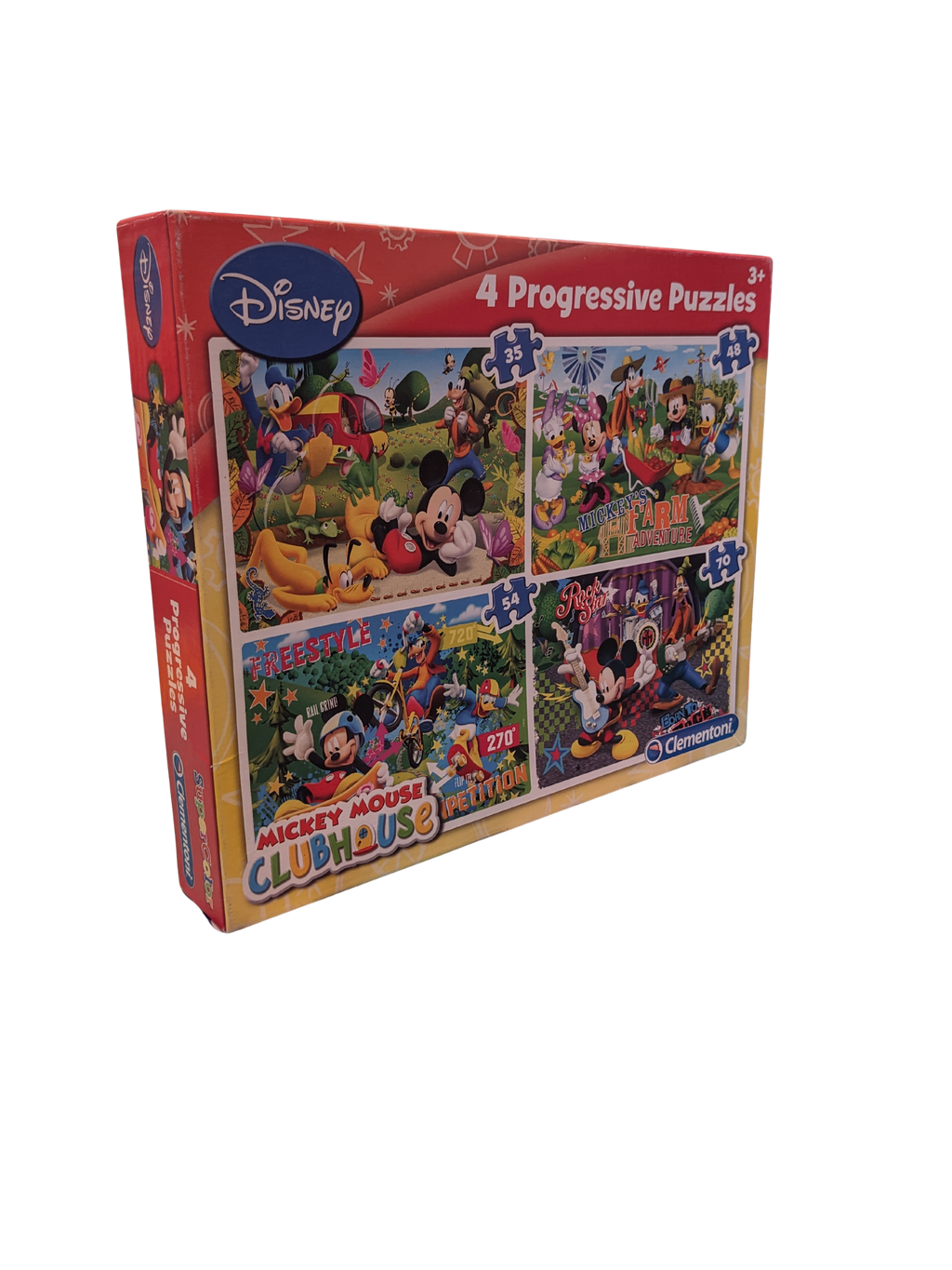 4 Progressive Puzzles Mickey Mouse Clubhouse – Clementoni
