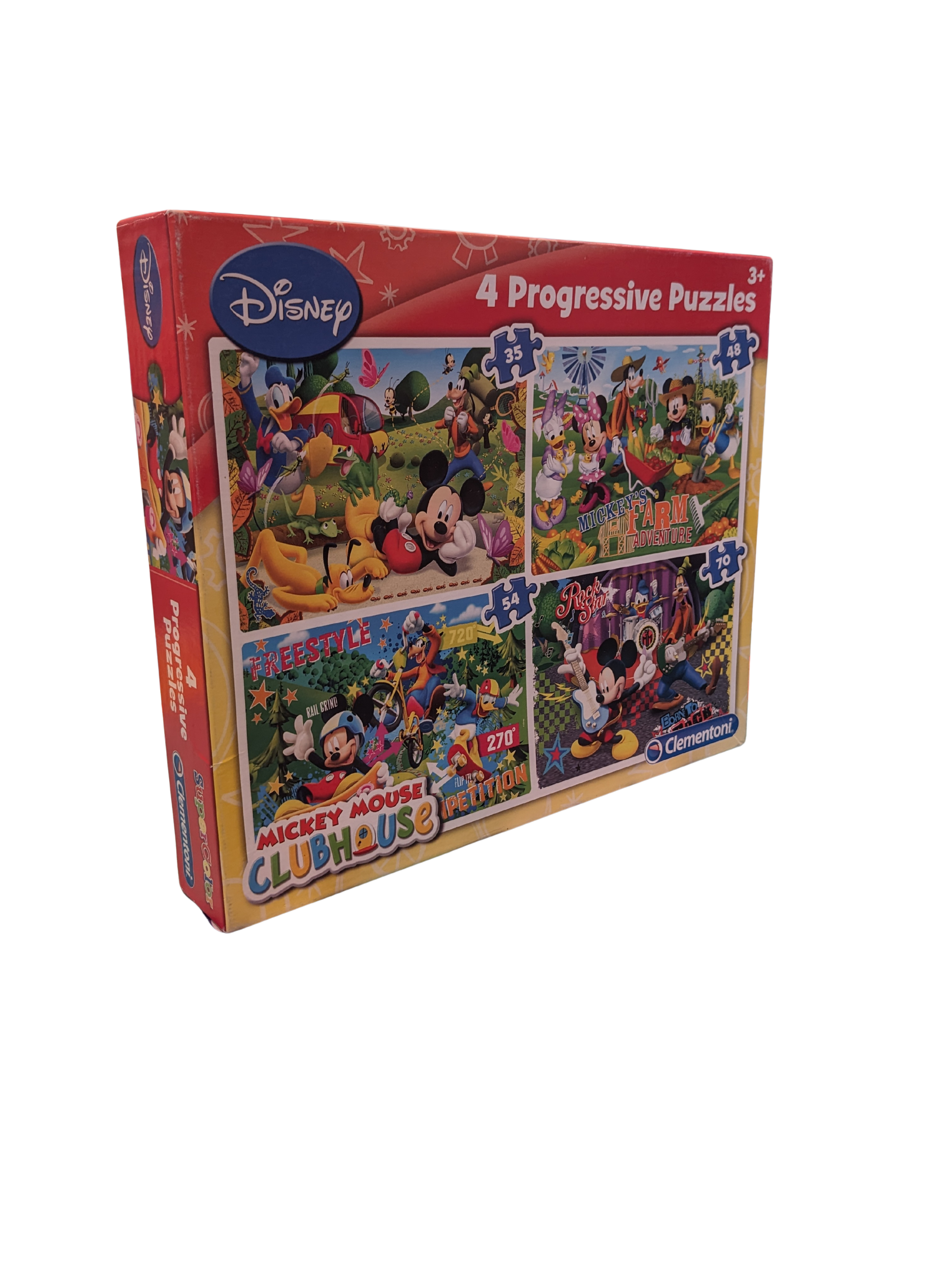 4 Progressive Puzzles Mickey Mouse Clubhouse – Clementoni