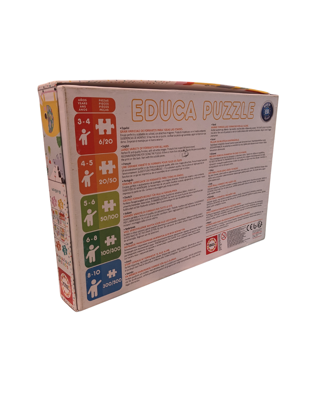 4 Puzzles Progressifs – Educa