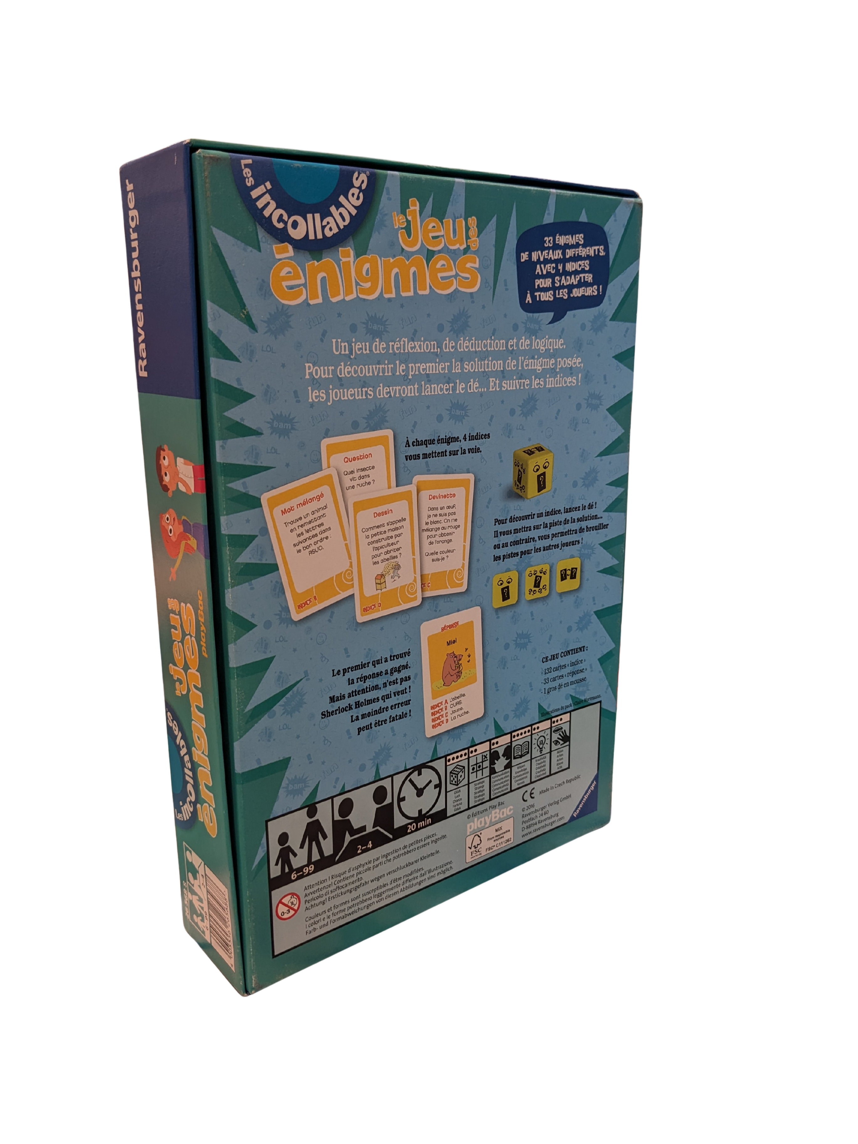 Le Jeu des Énigmes – Les Incollables – Ravensburger