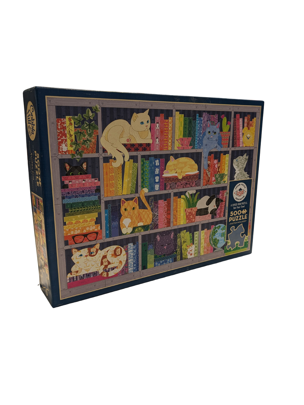 Jigsaw Puzzle 500 Pieces – Rainbow Cats (Cobble Hill)