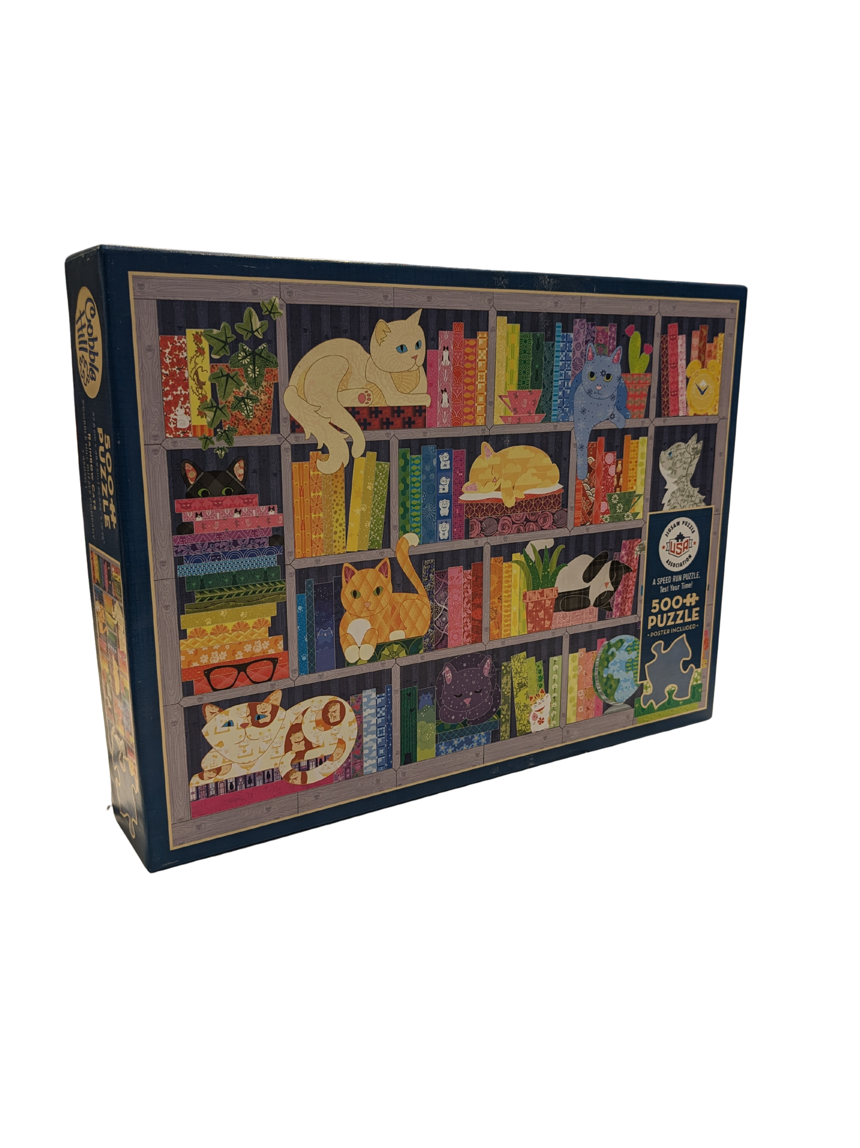 Jigsaw Puzzle 500 Pieces – Rainbow Cats (Cobble Hill)