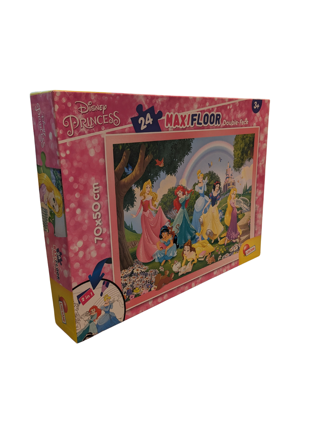 Puzzle Maxi Floor Double Face Disney Princess – Lisciani