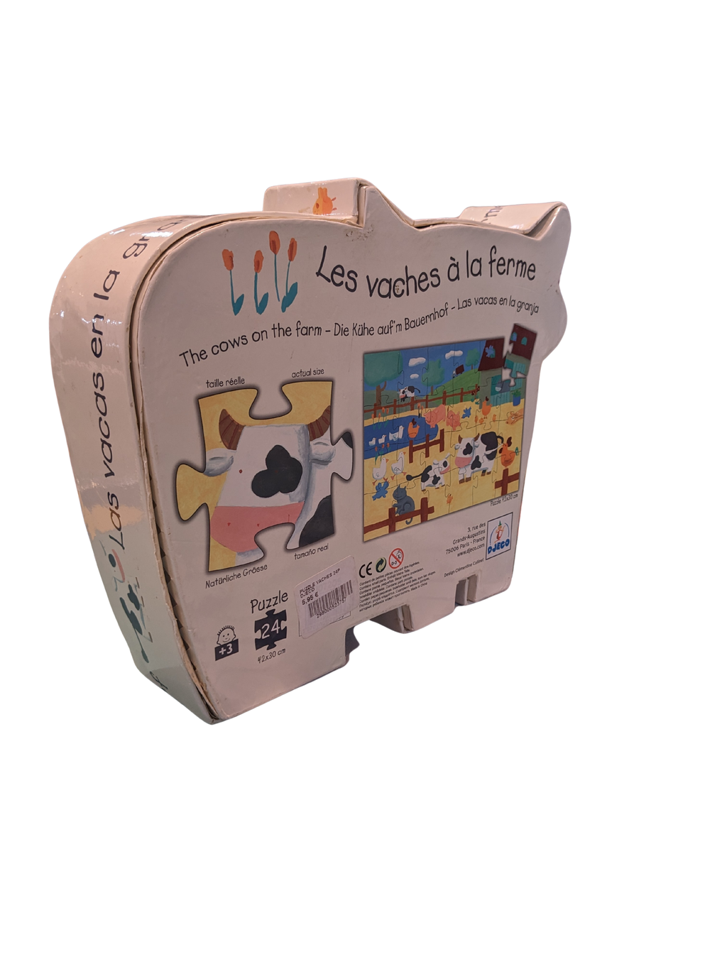 Les Vaches à la ferme – Djeco