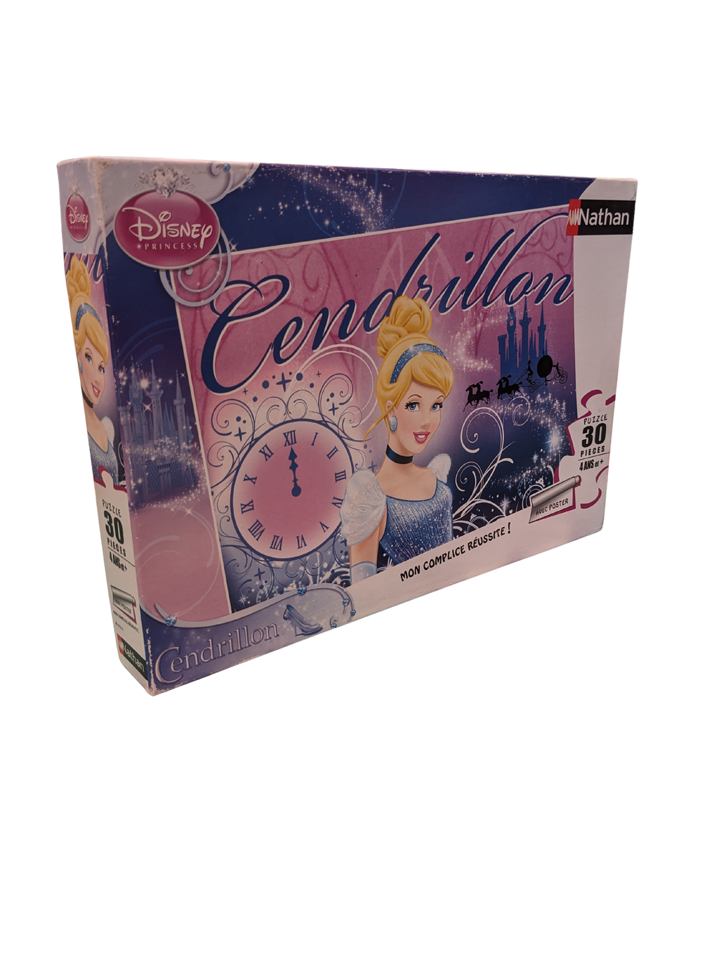 Puzzle Disney Princess - Les 12 coups de minuit – 30 pièces – Nathan