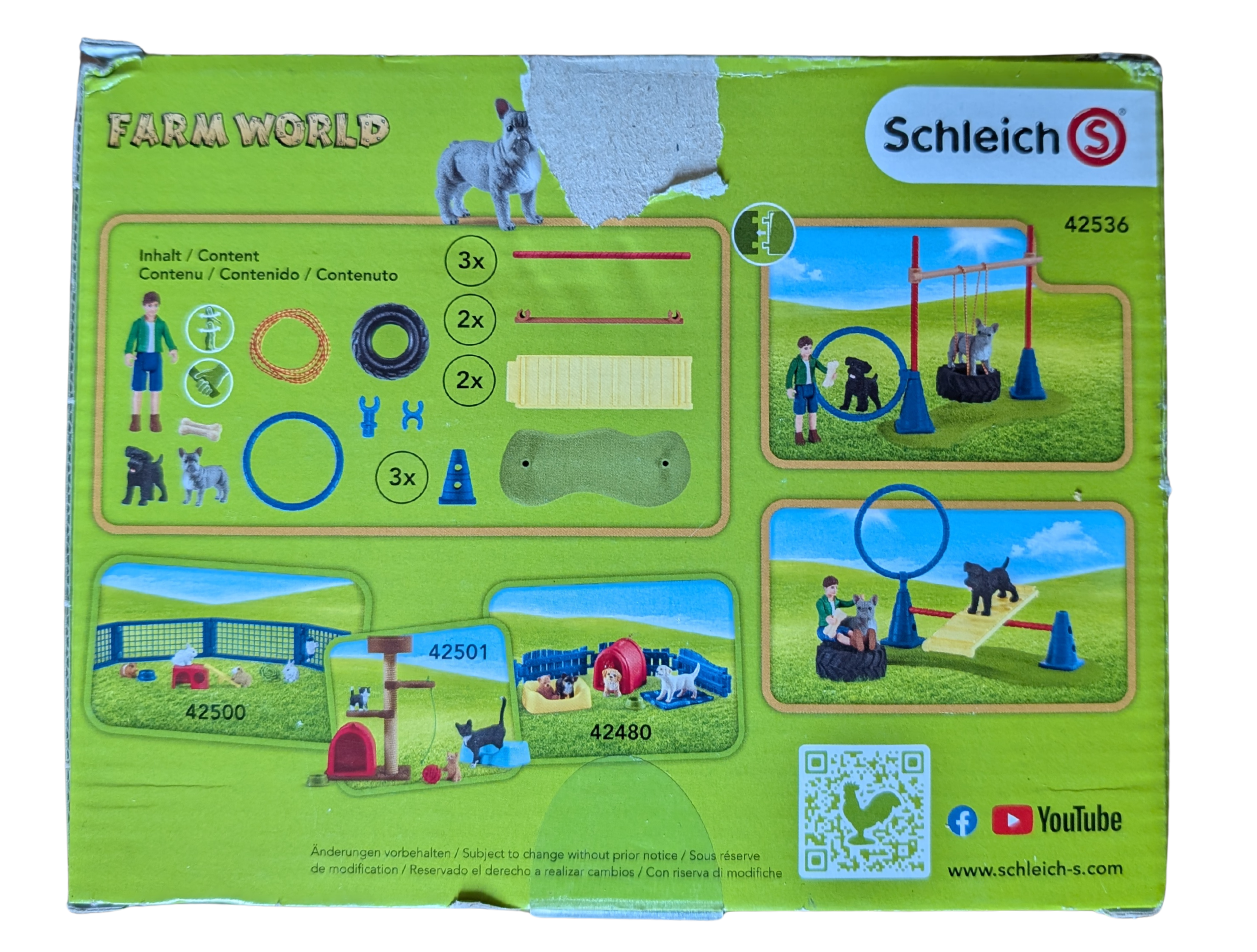 Divertissement pour Chiens Farm World – Schleich