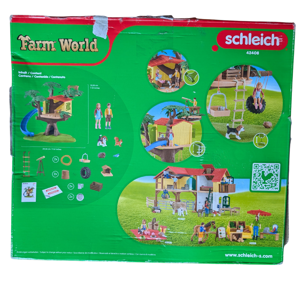 Cabane Aventure dans les Arbres Farm World – Schleich