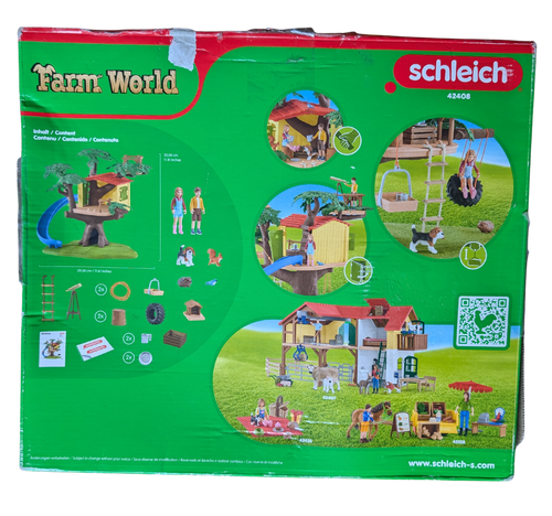 Cabane Aventure dans les Arbres Farm World – Schleich