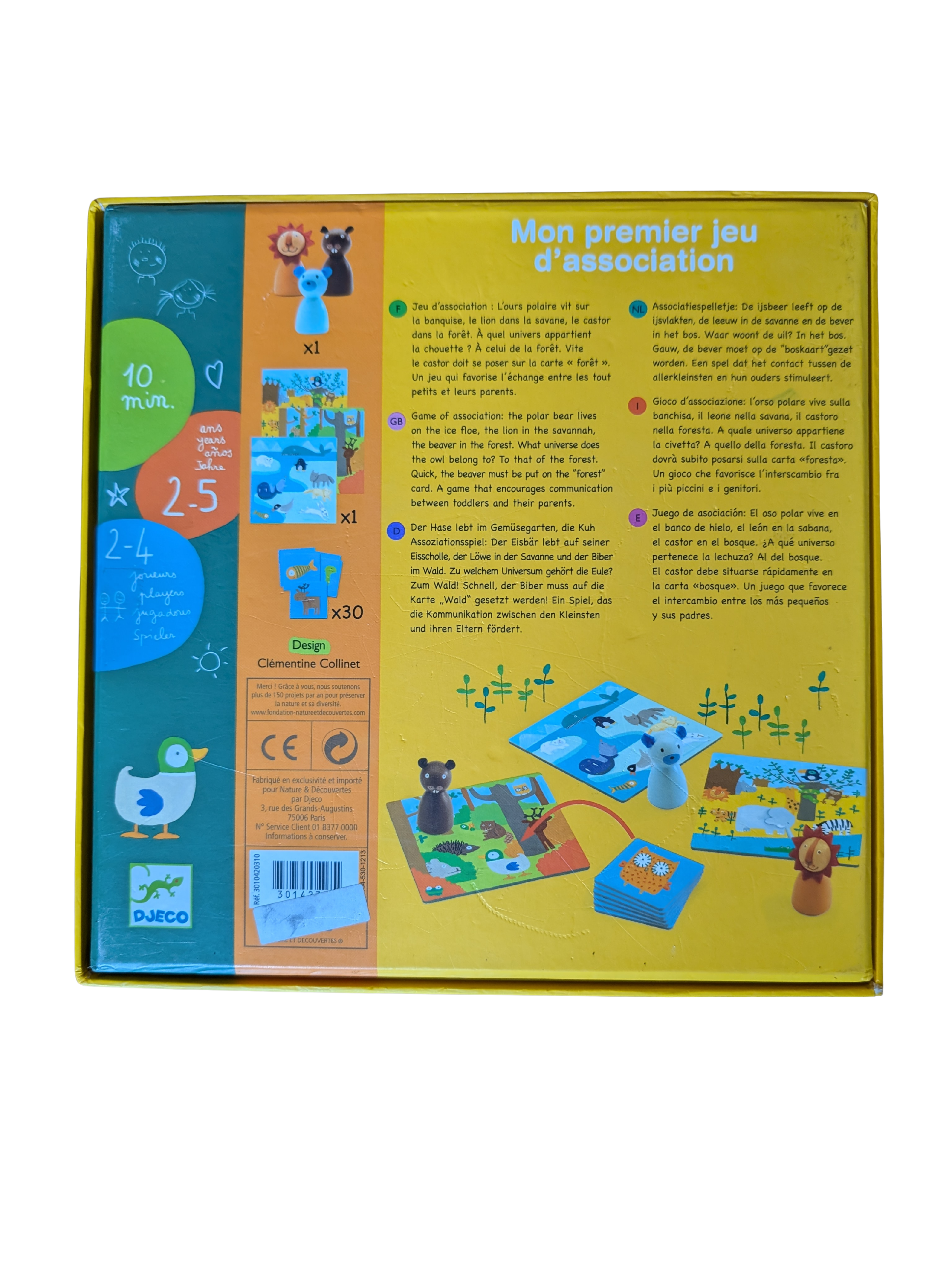 Mon Premier Jeu d'Association – Nature & Découvertes