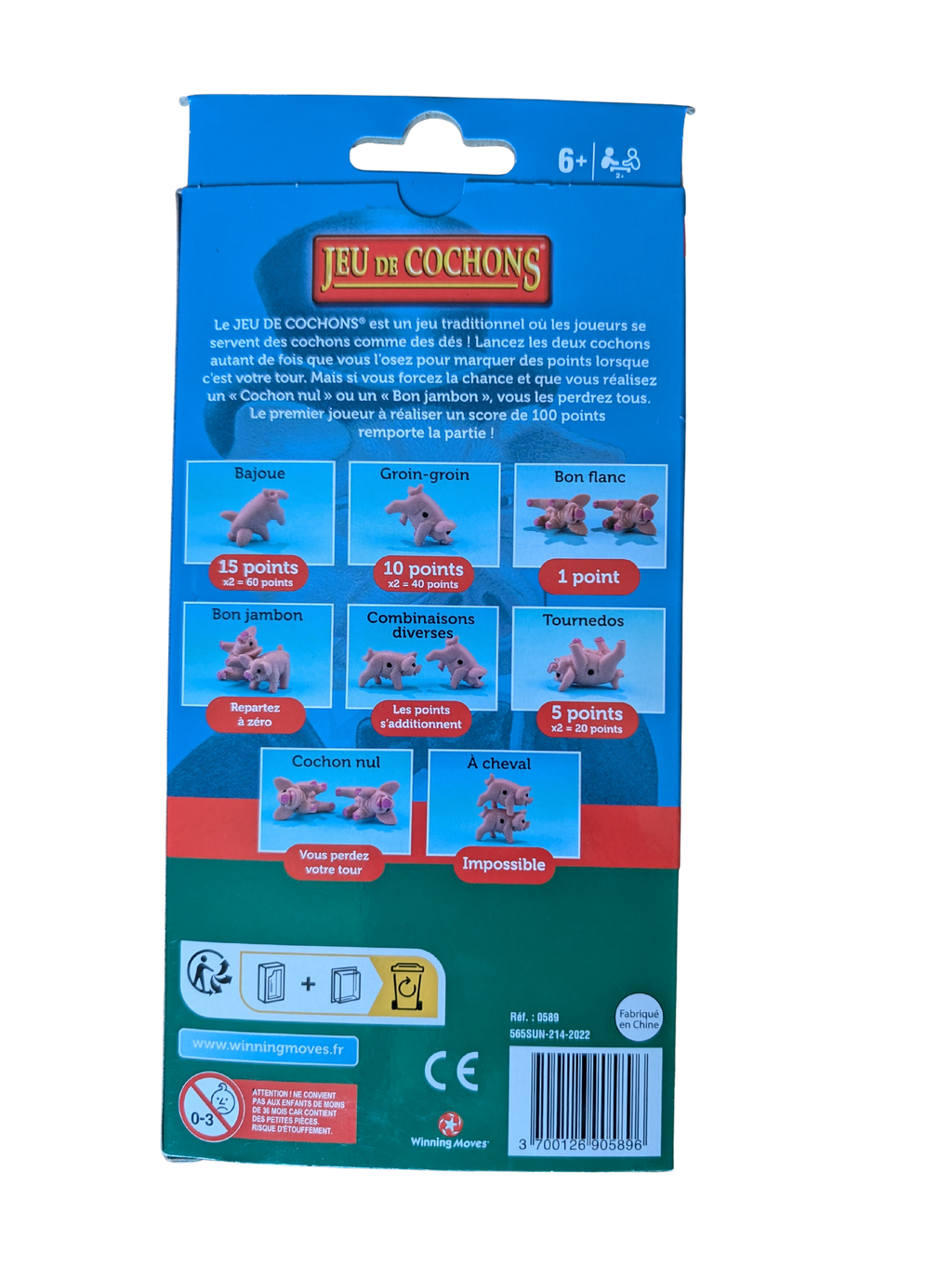 Jeu de Cochons – Winning Moves