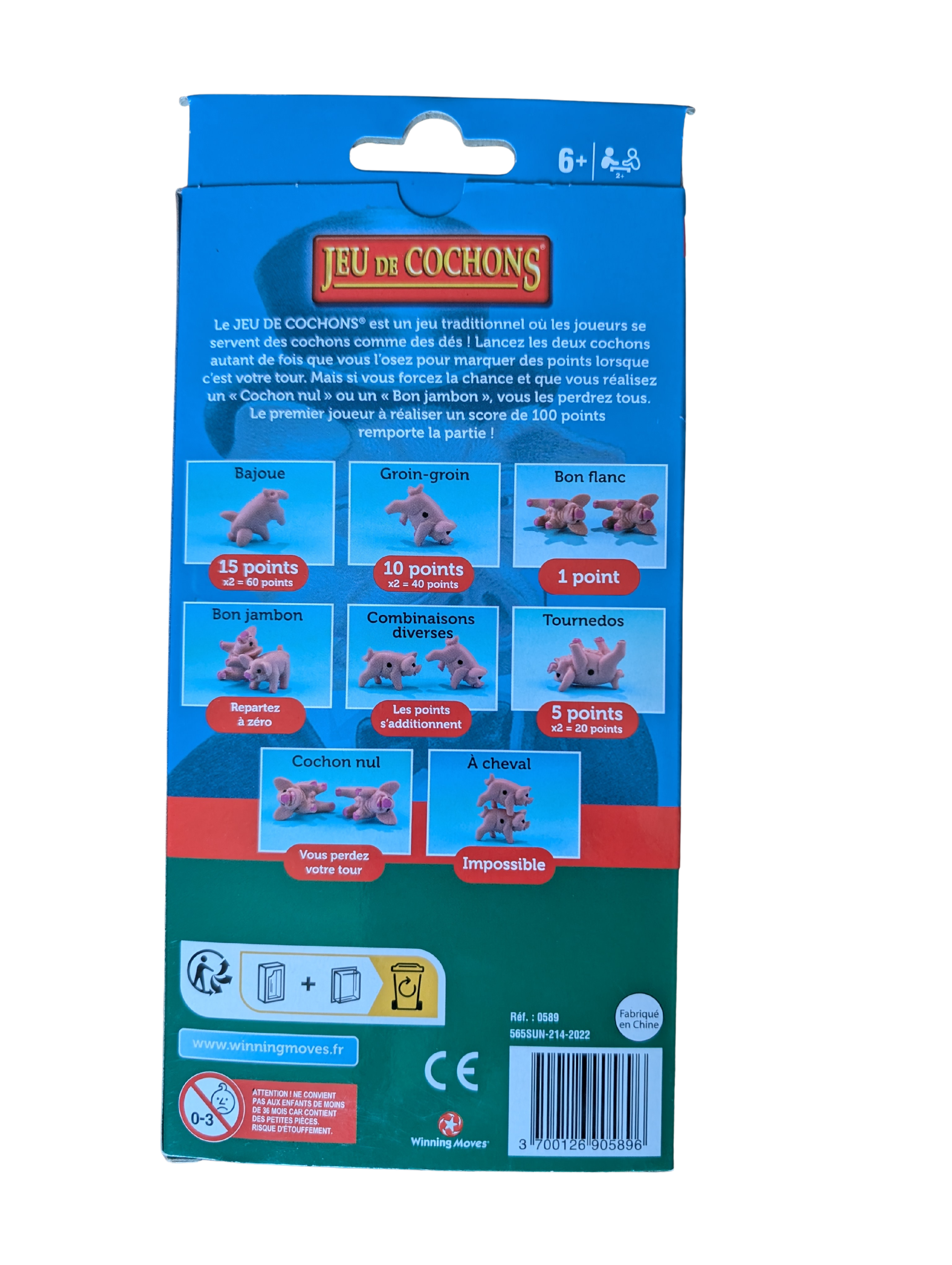 Jeu de Cochons – Winning Moves