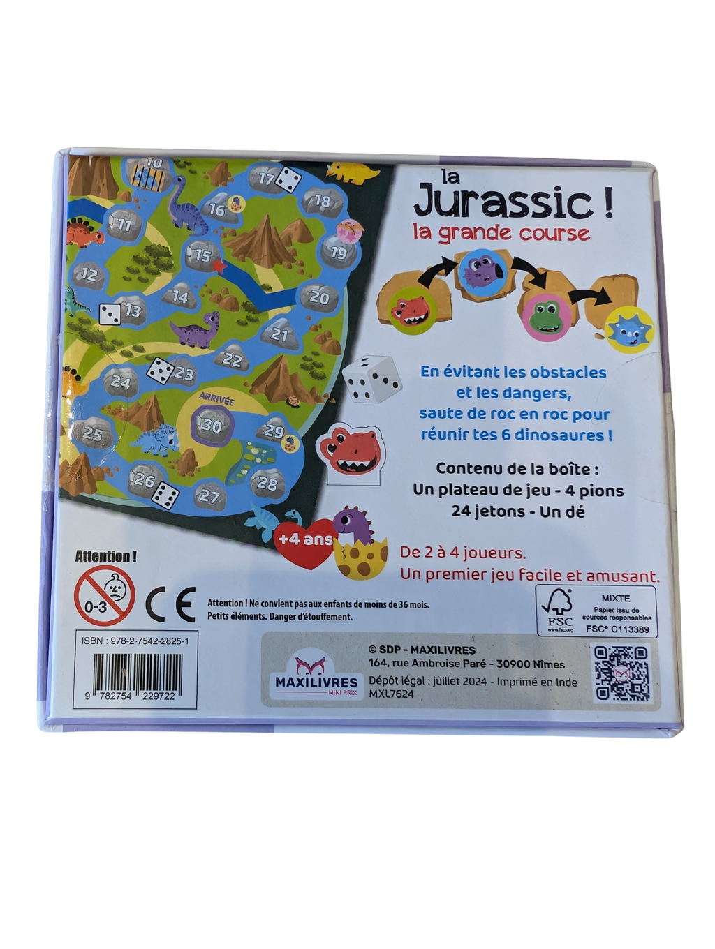 La Jurassic ! La Grande Course – Maxilivres