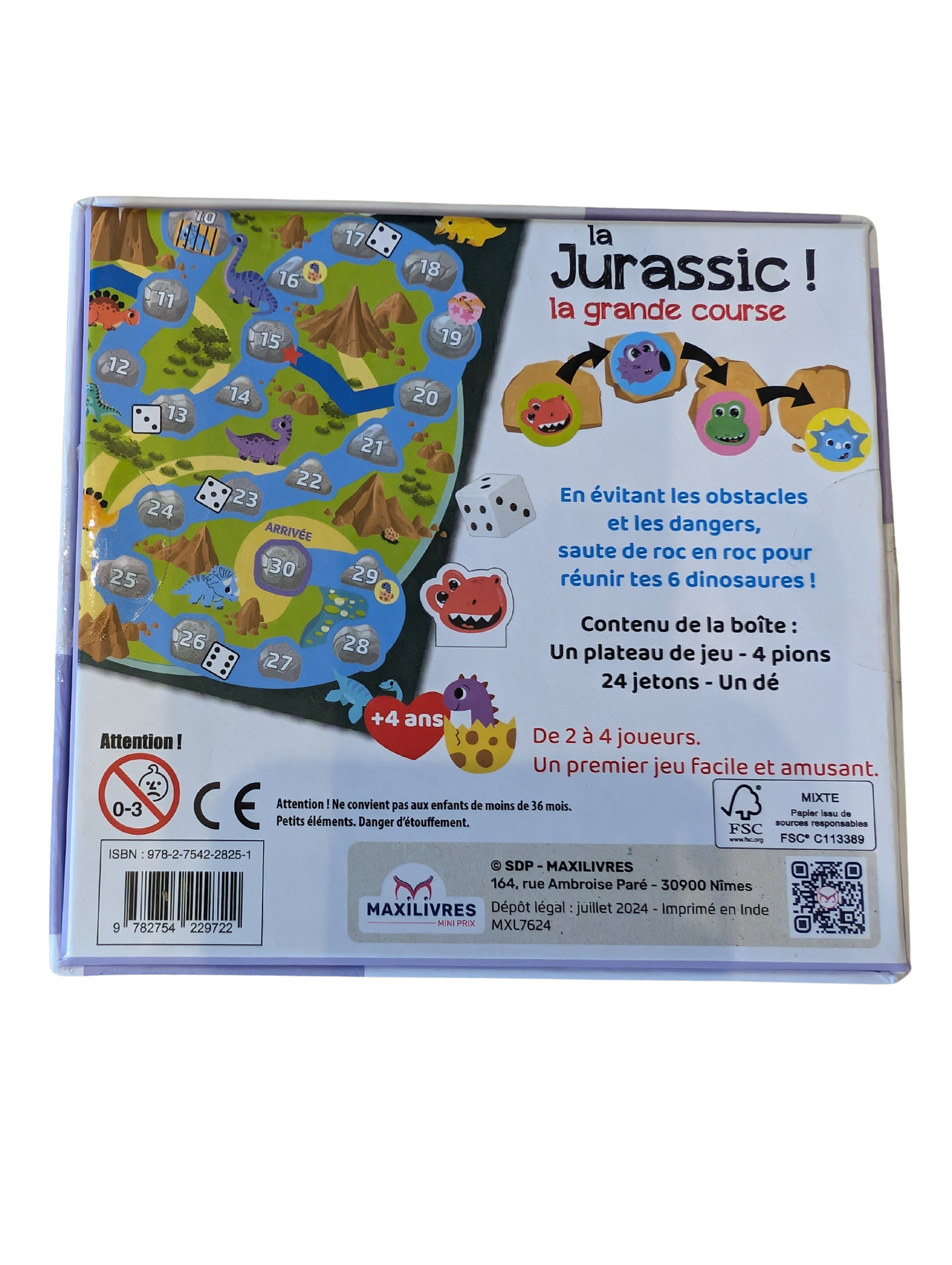 La Jurassic ! La Grande Course – Maxilivres