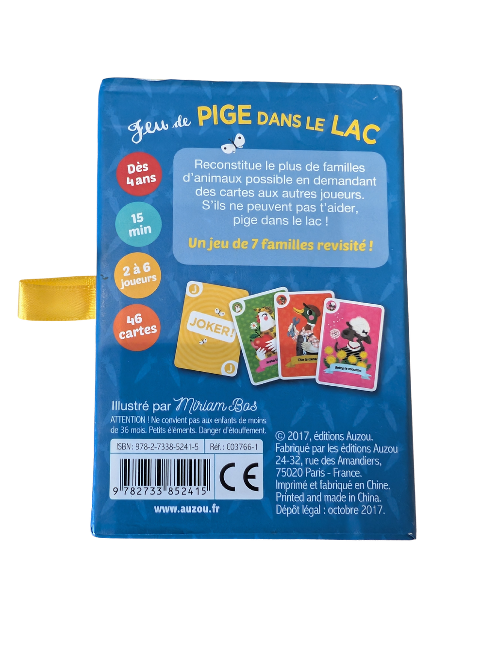 Pige dans le Lac – Auzou