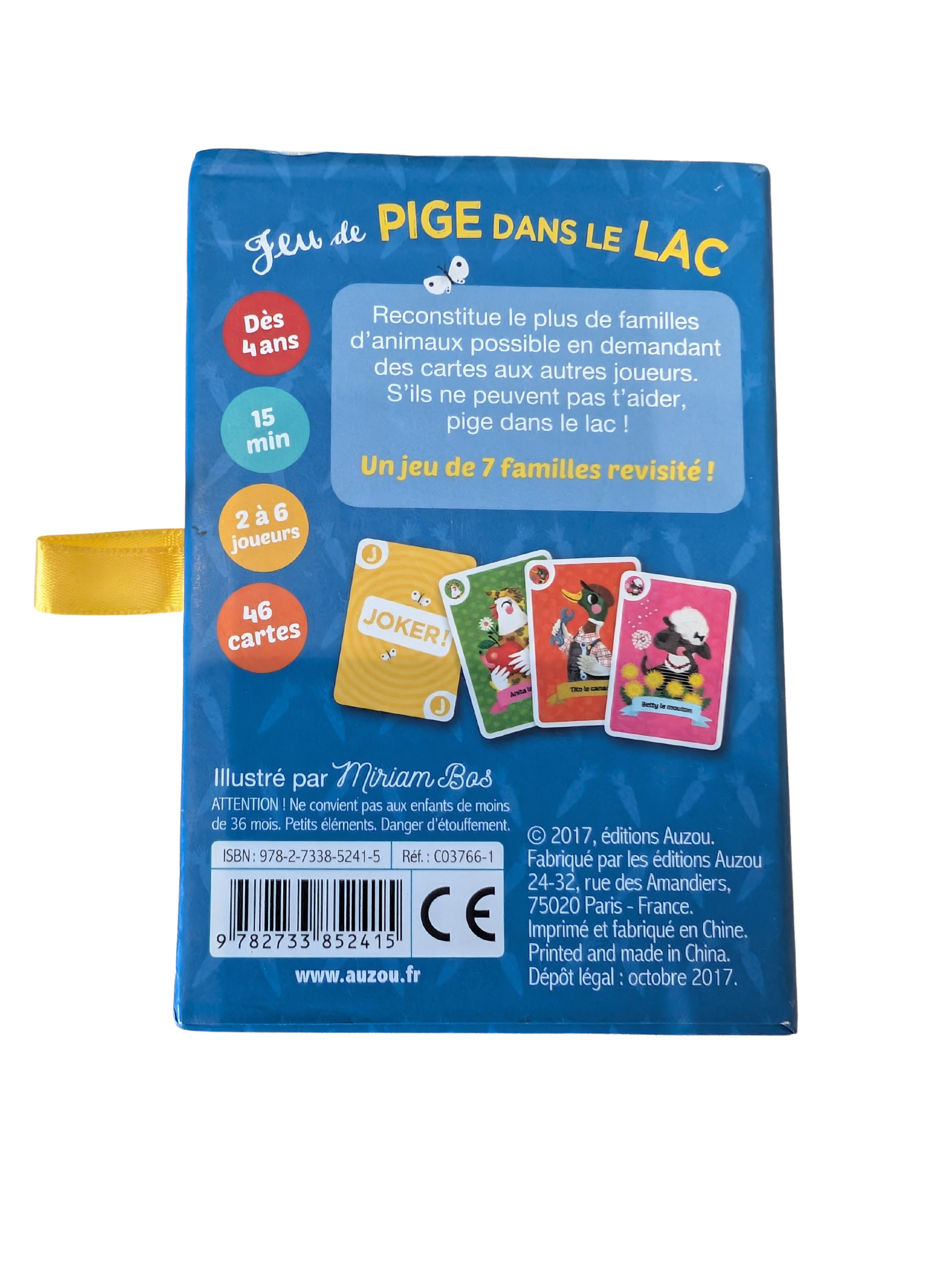 Pige dans le Lac – Auzou